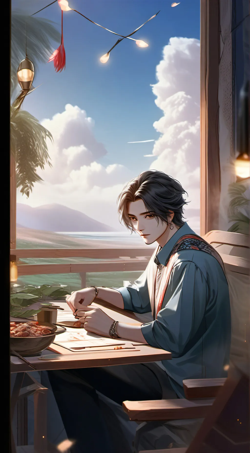 ai character: Xander background