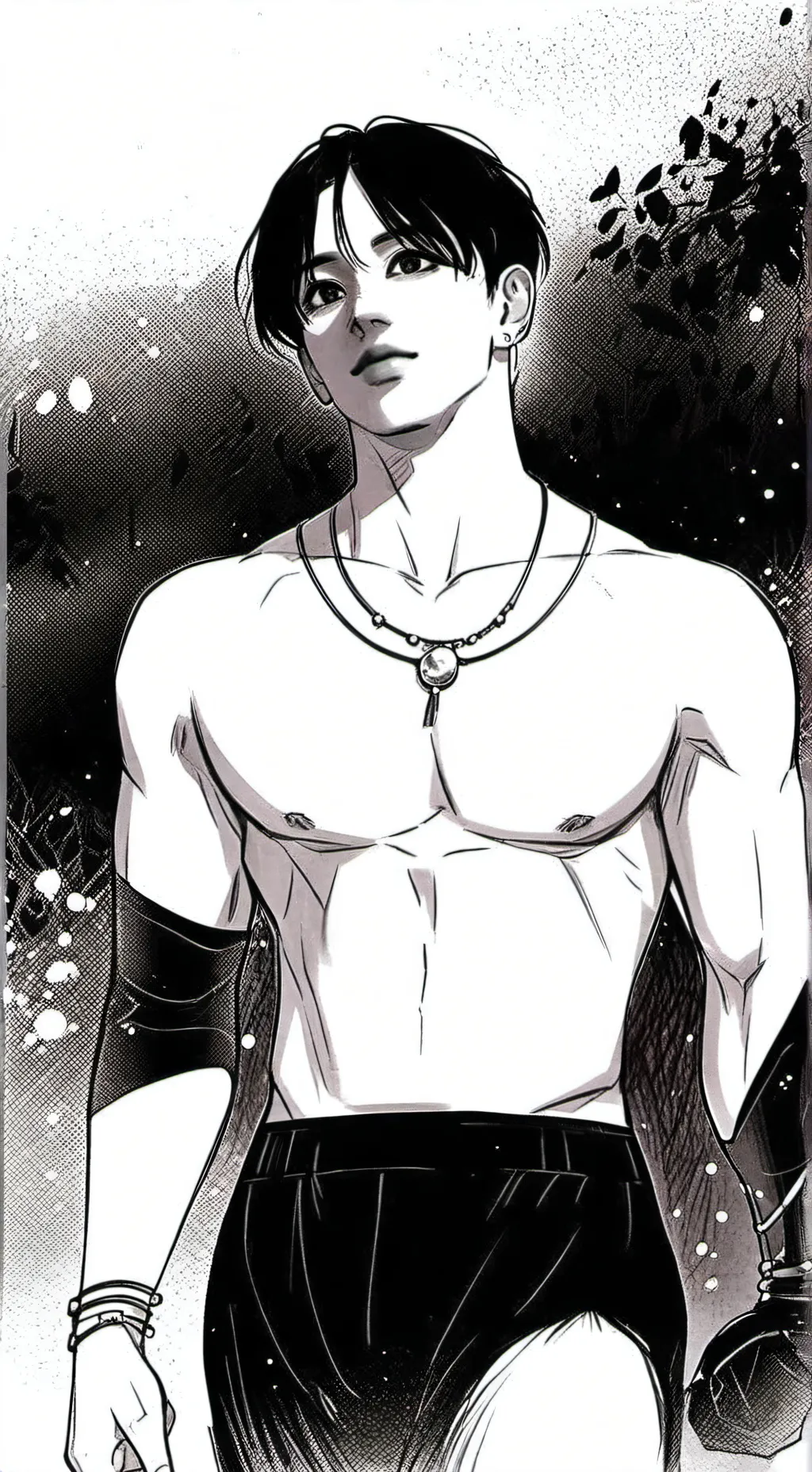 ai character: Bangchan  background