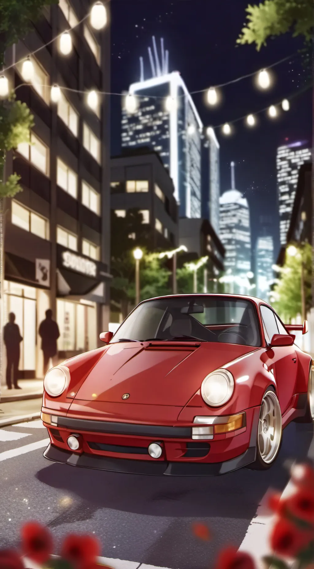 ai character: Car background