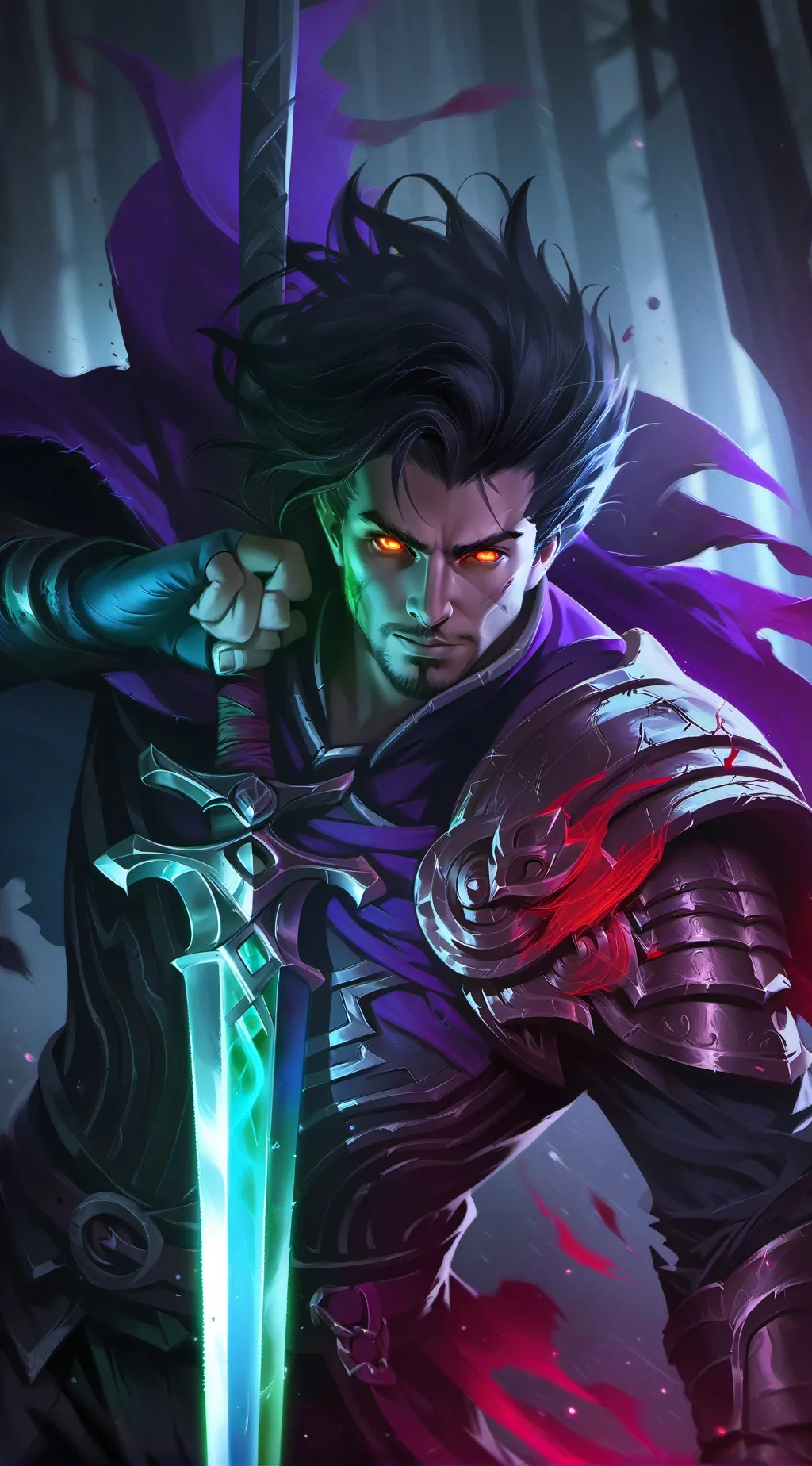 ai character: Jin-Woo Sung background