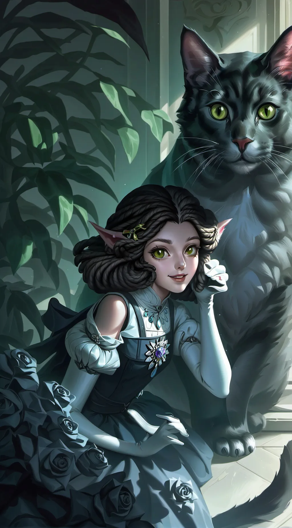 ai character: Seraphine background