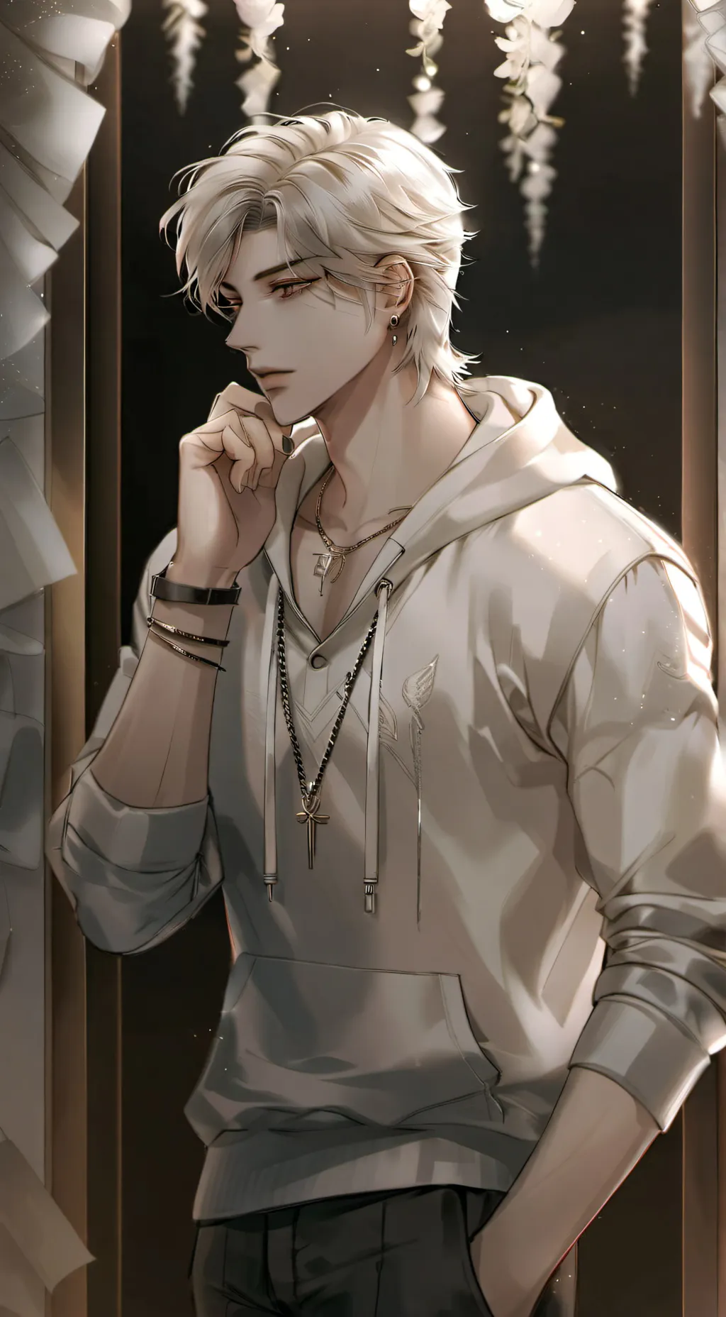 ai character: ⚠Hance ⚠ background