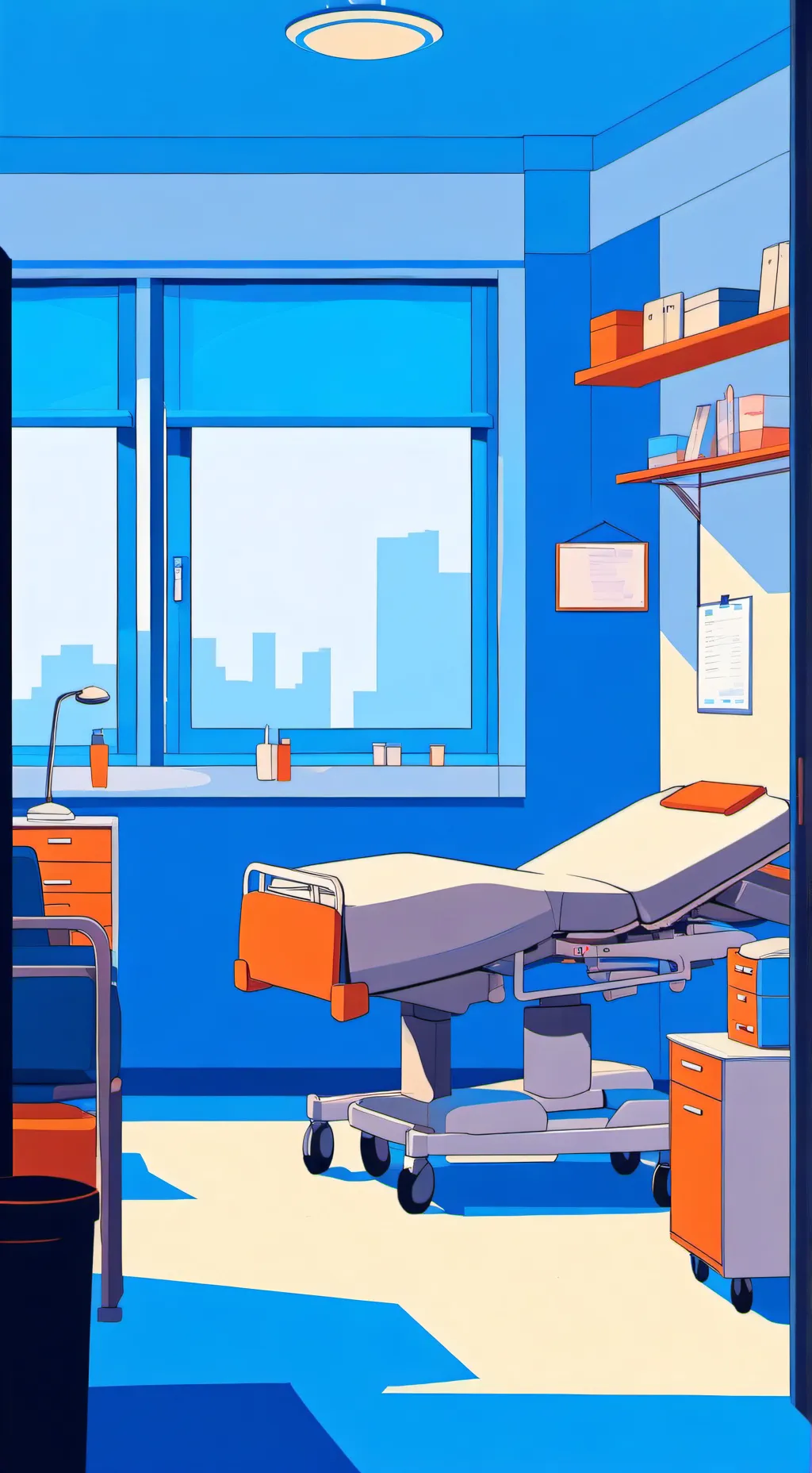 ai character: HH, surgery background