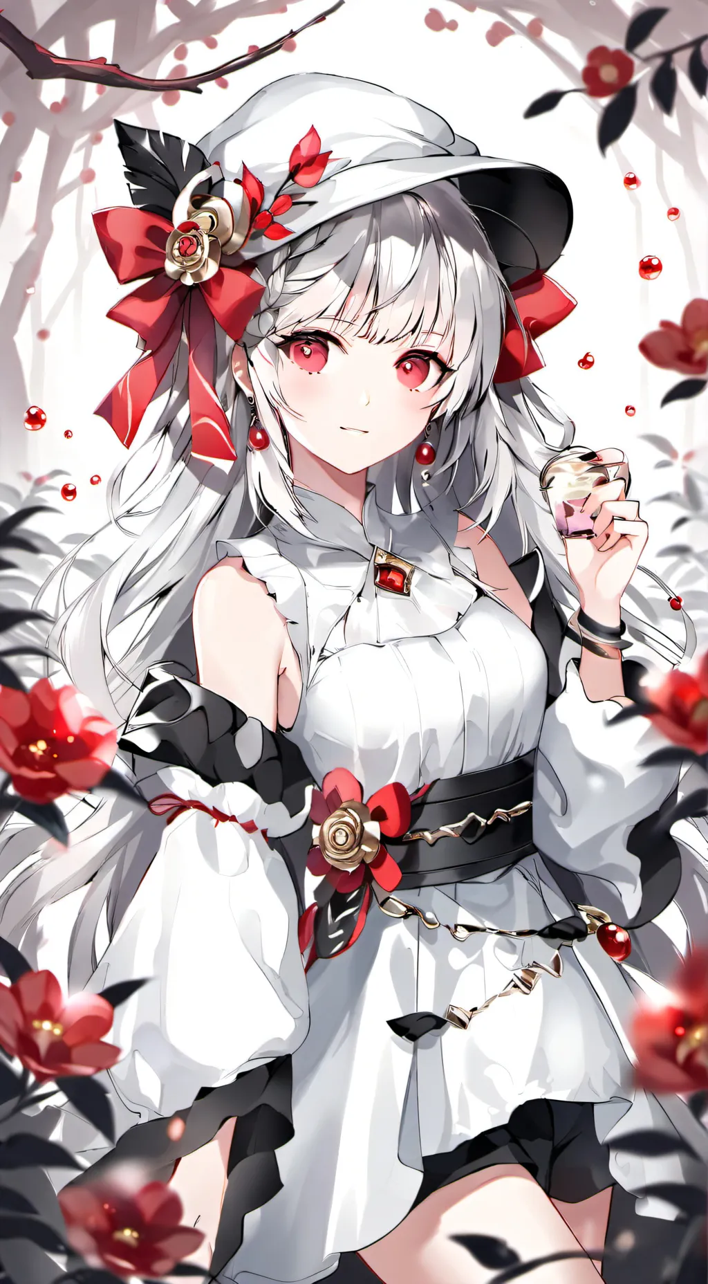 ai character: O~𝐀𝐯𝐚~O background