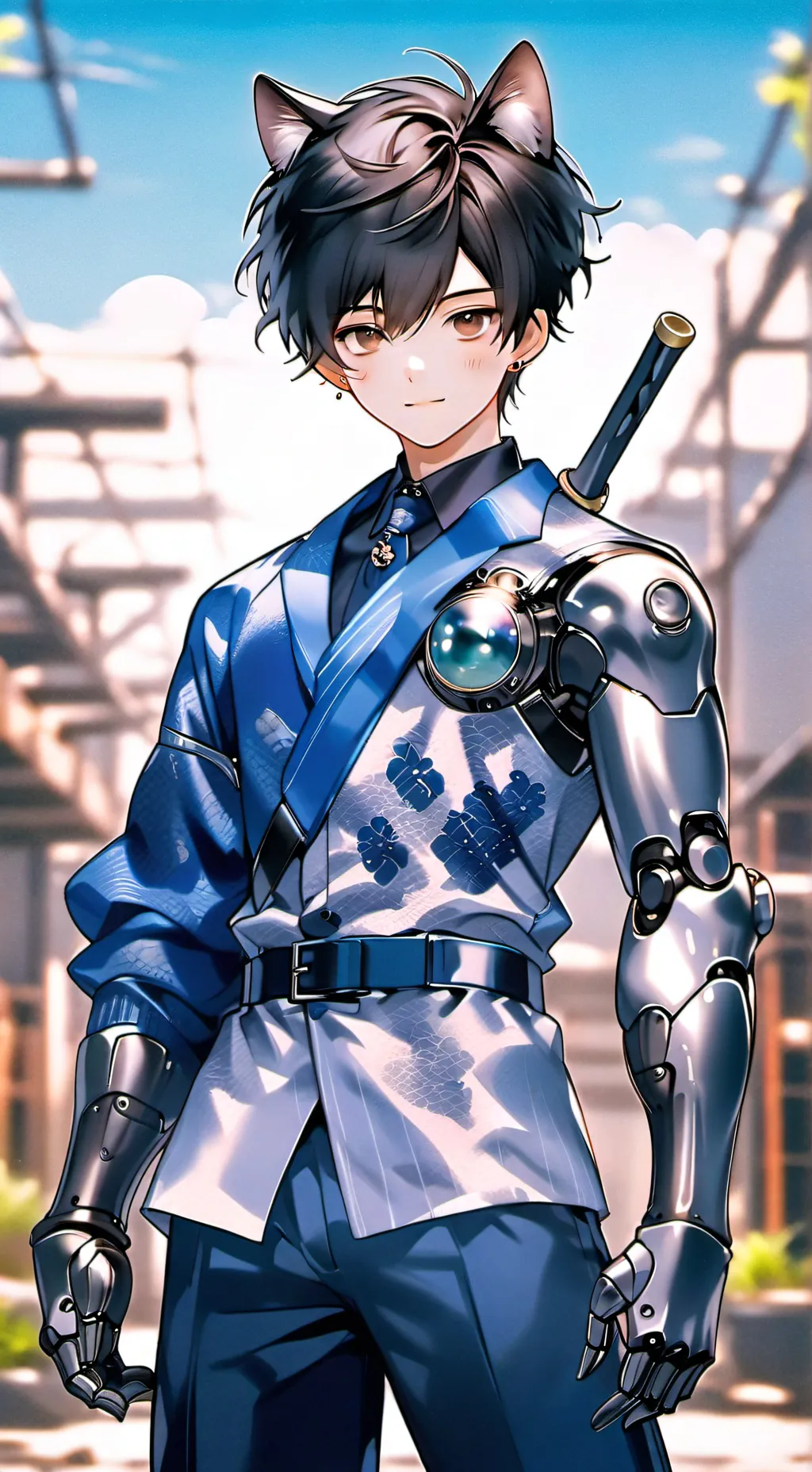 ai character: Mikey background