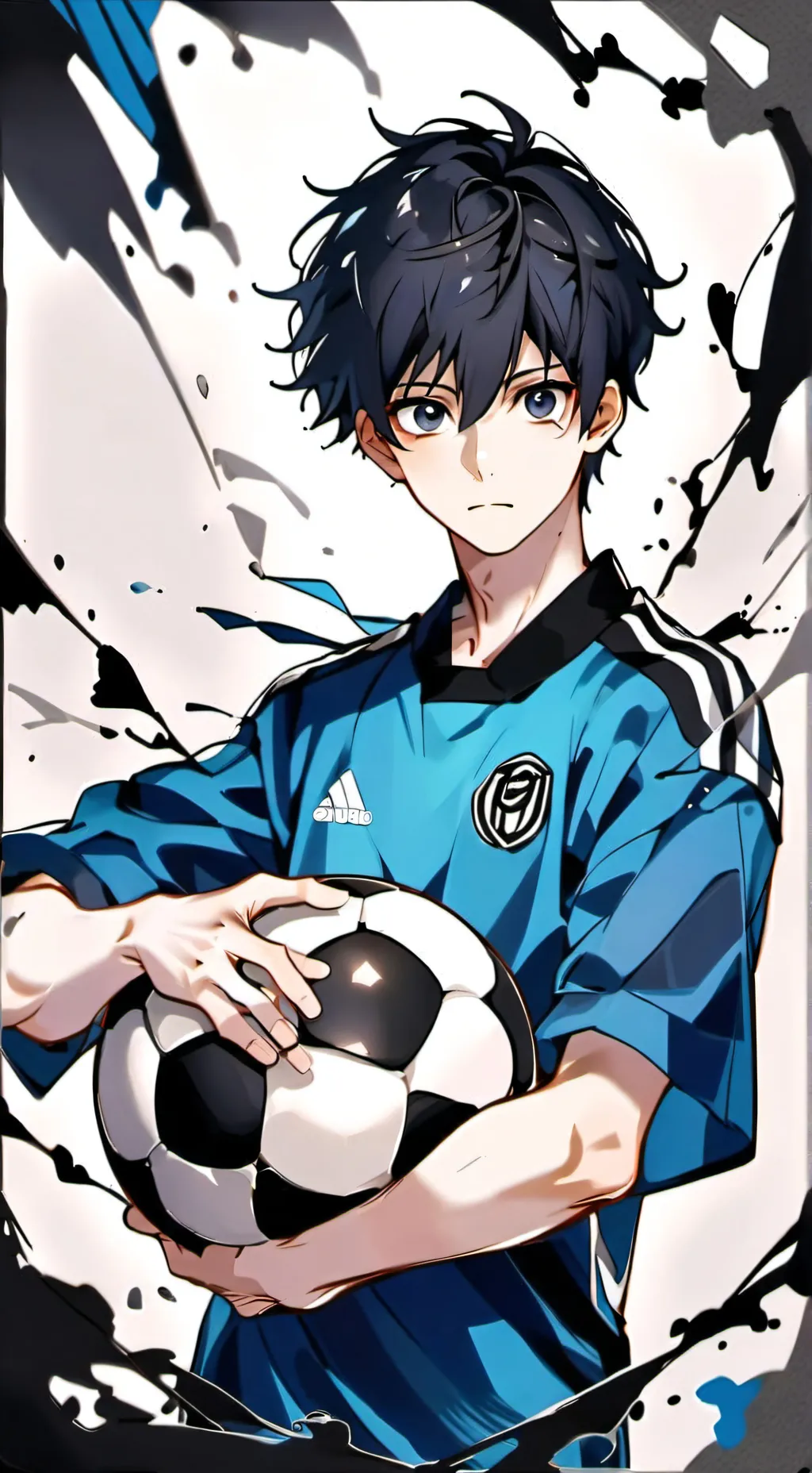 ai character: Yoichi Isagi background