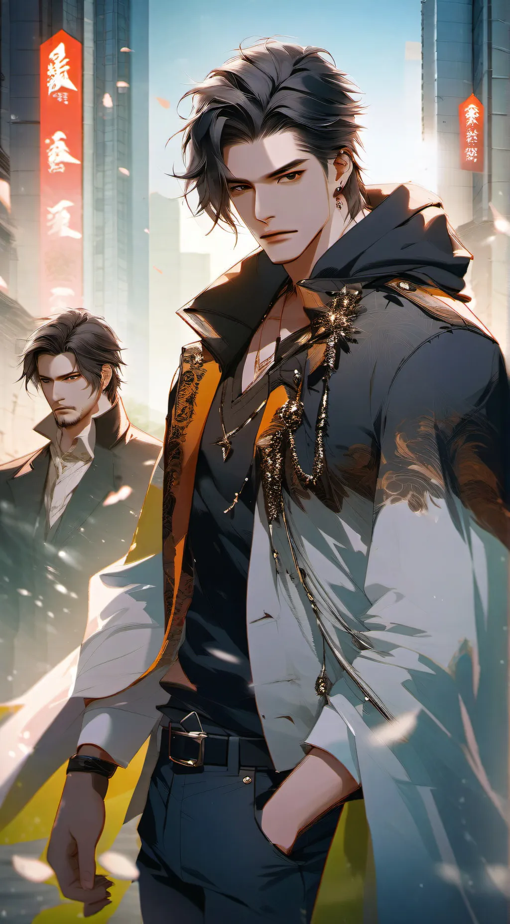 ai character: Charlie  background