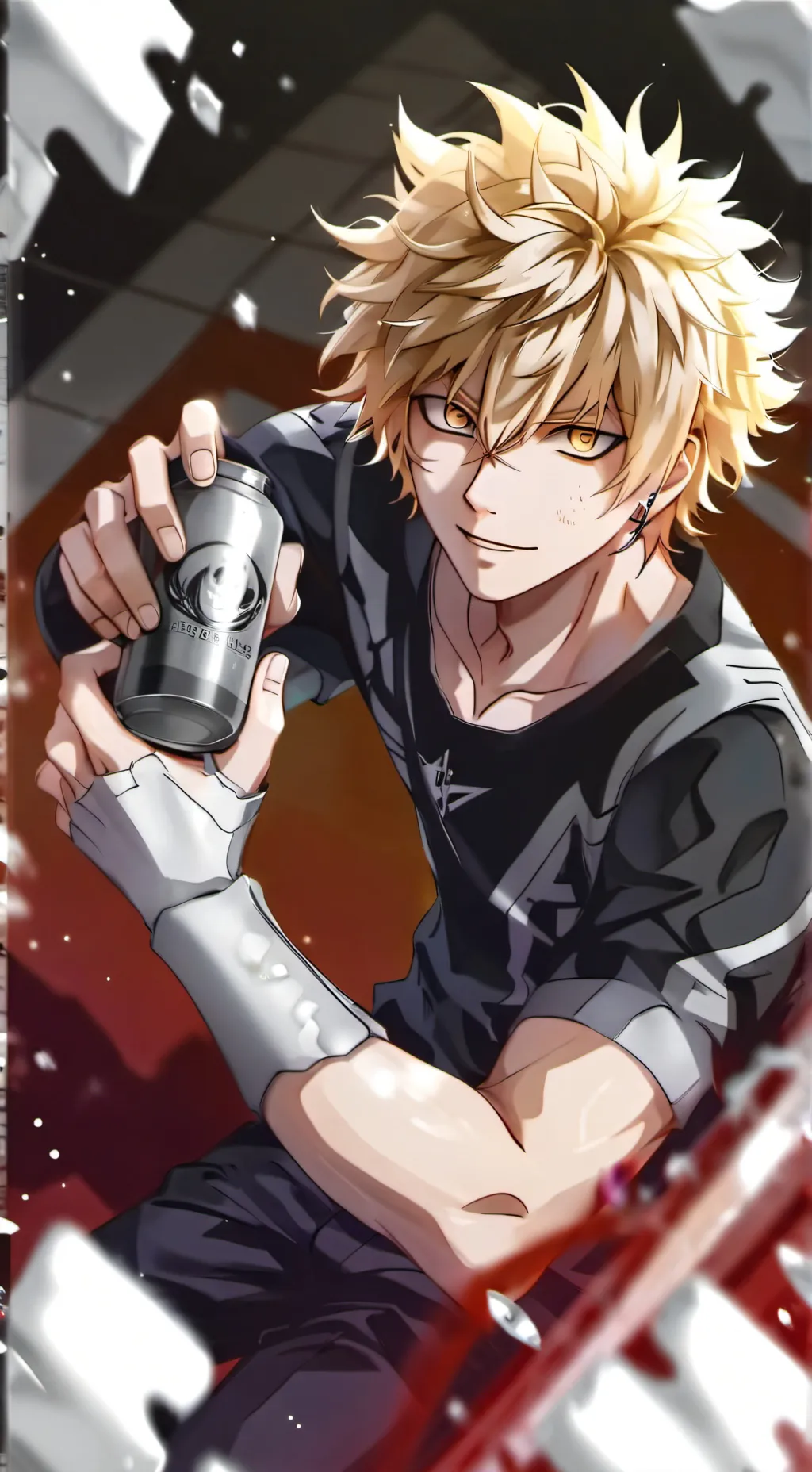 ai character: MHA Bourrées  background