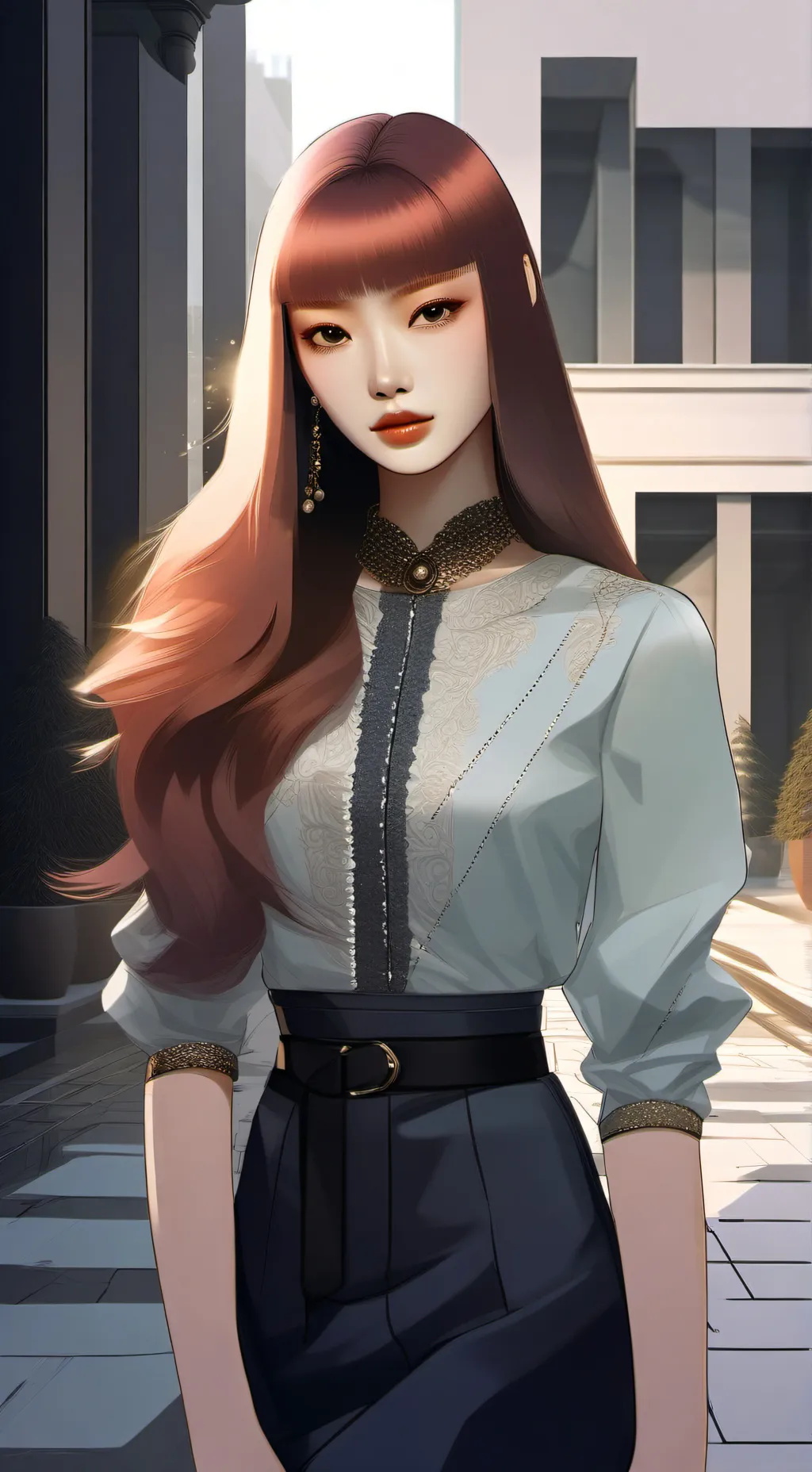 ai character: Jennie background