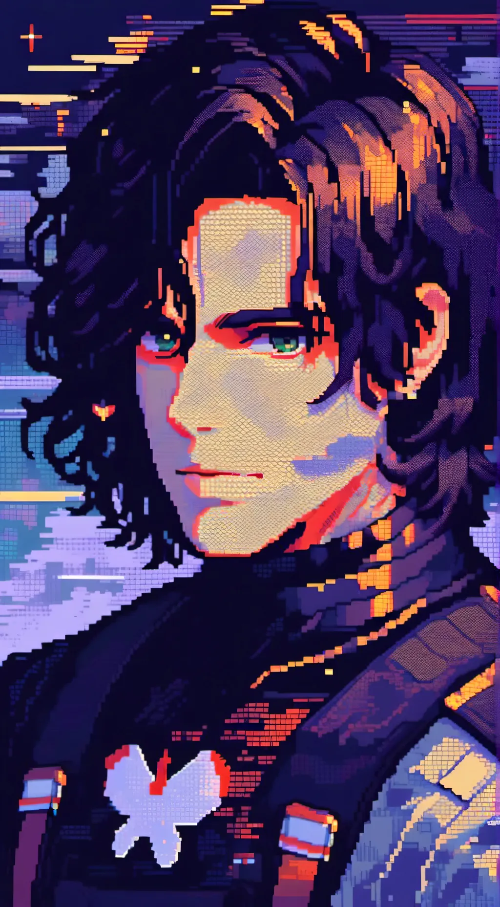 ai character: Bucky barnes background