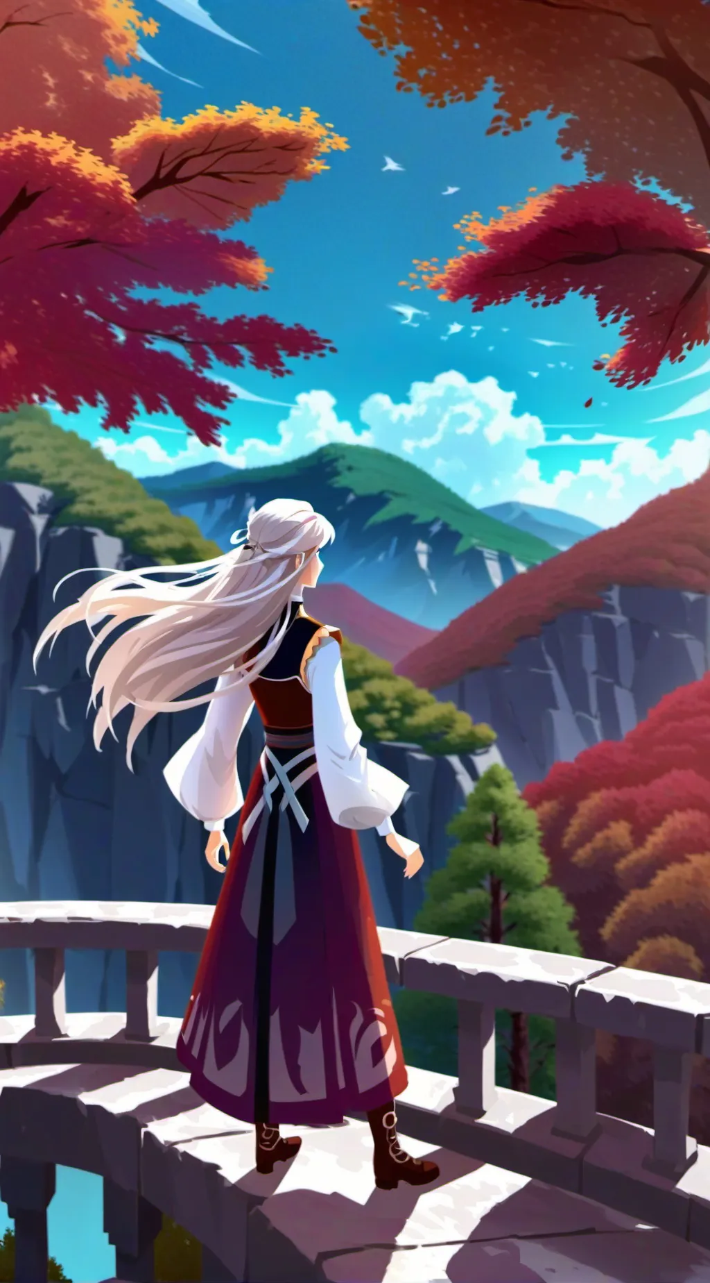 ai character: WENDA background