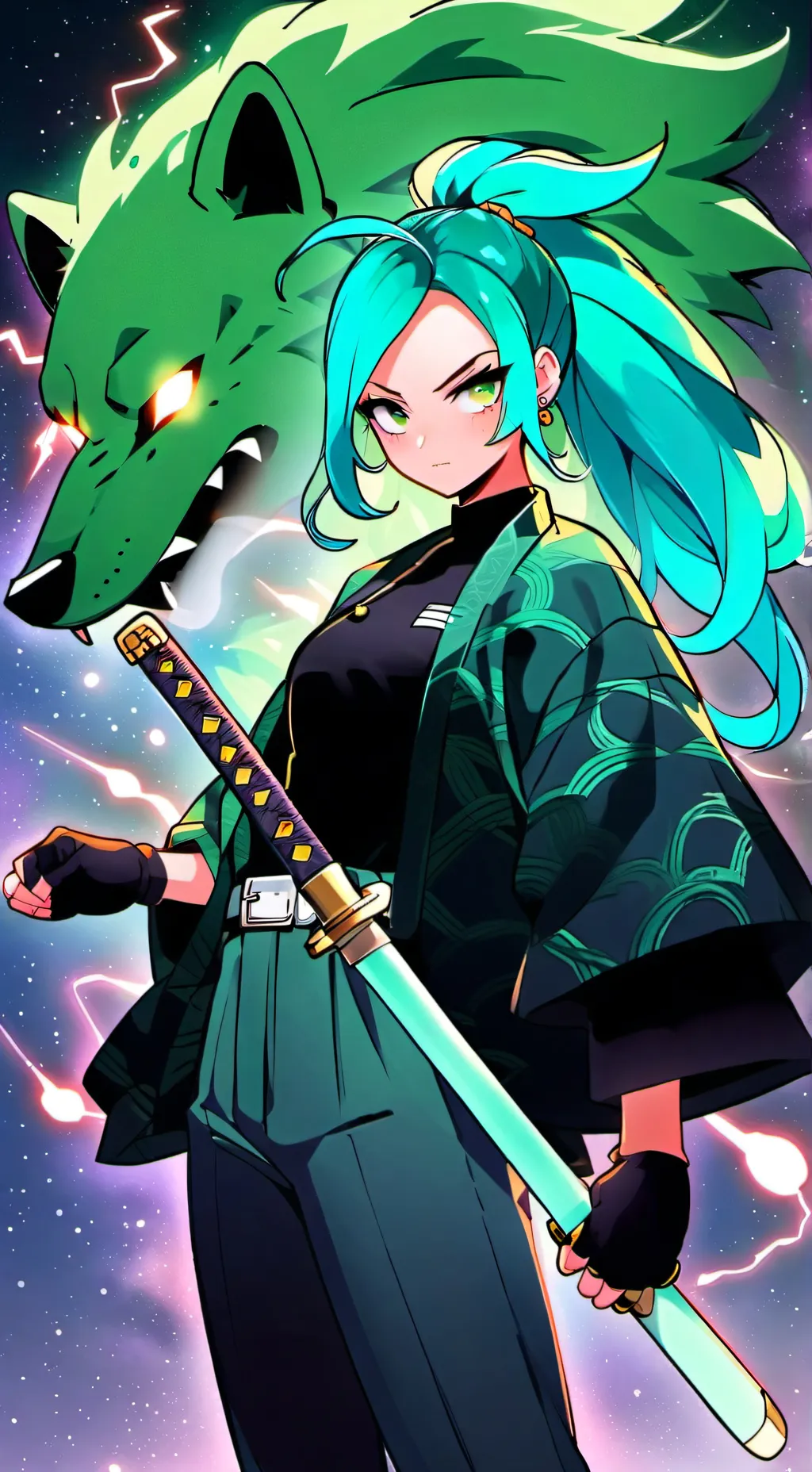 ai character: Blade  background