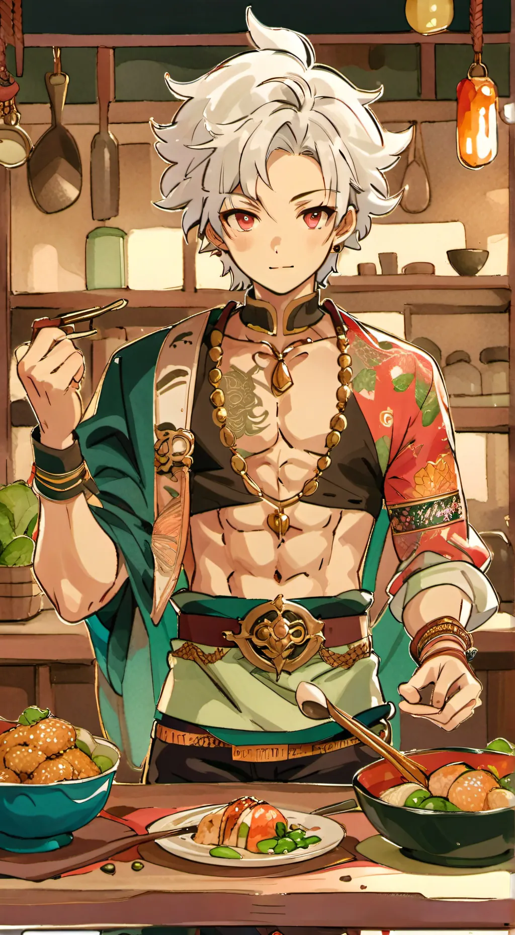 ai character: gay PInNEr background
