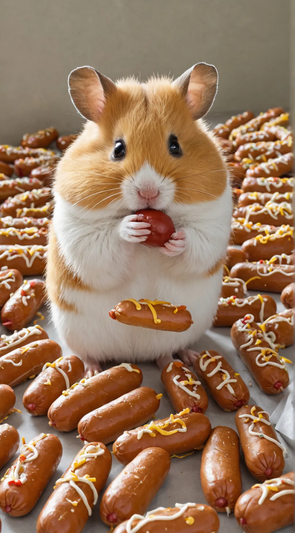 ai character: hamster competitio background