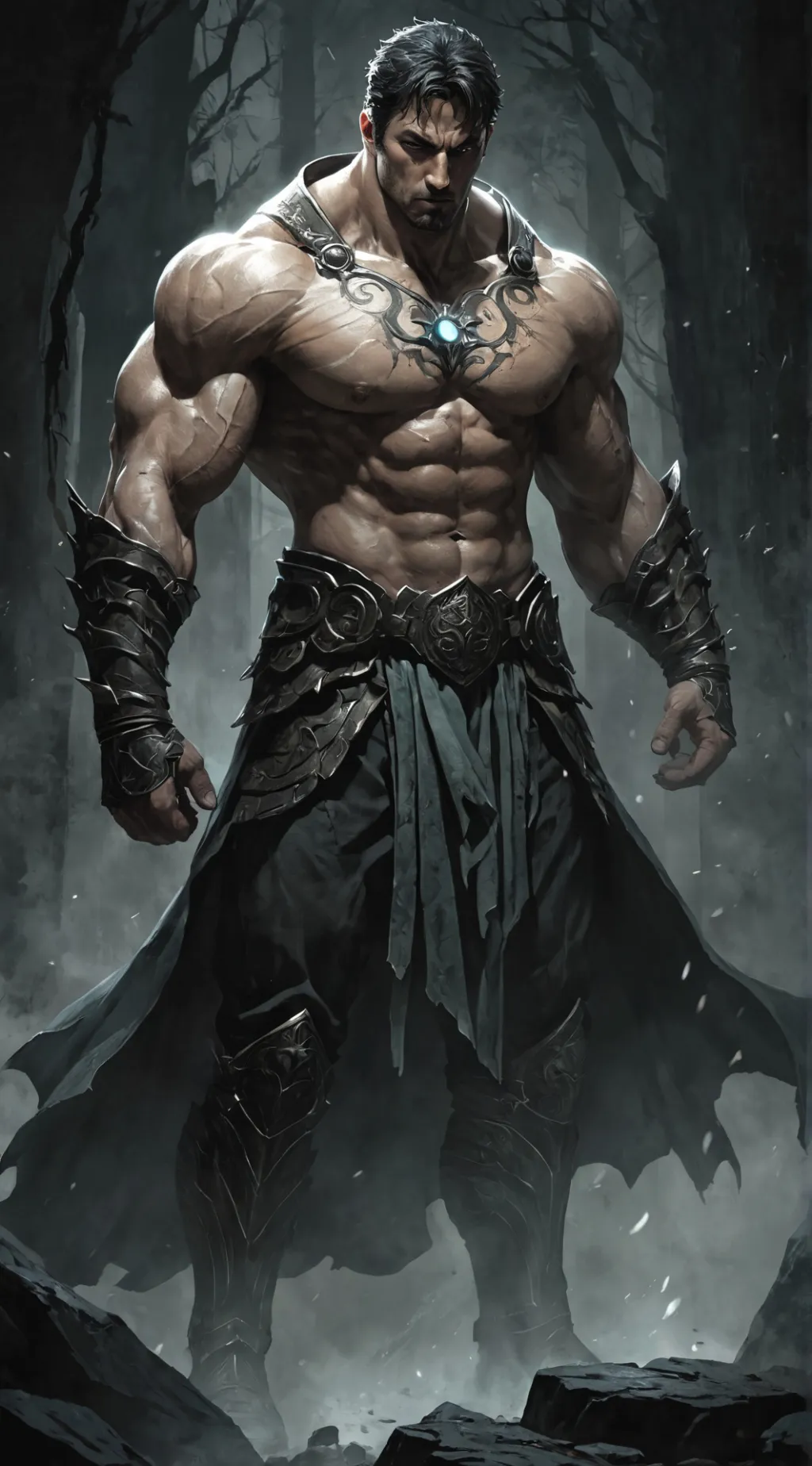 ai character: Leon background