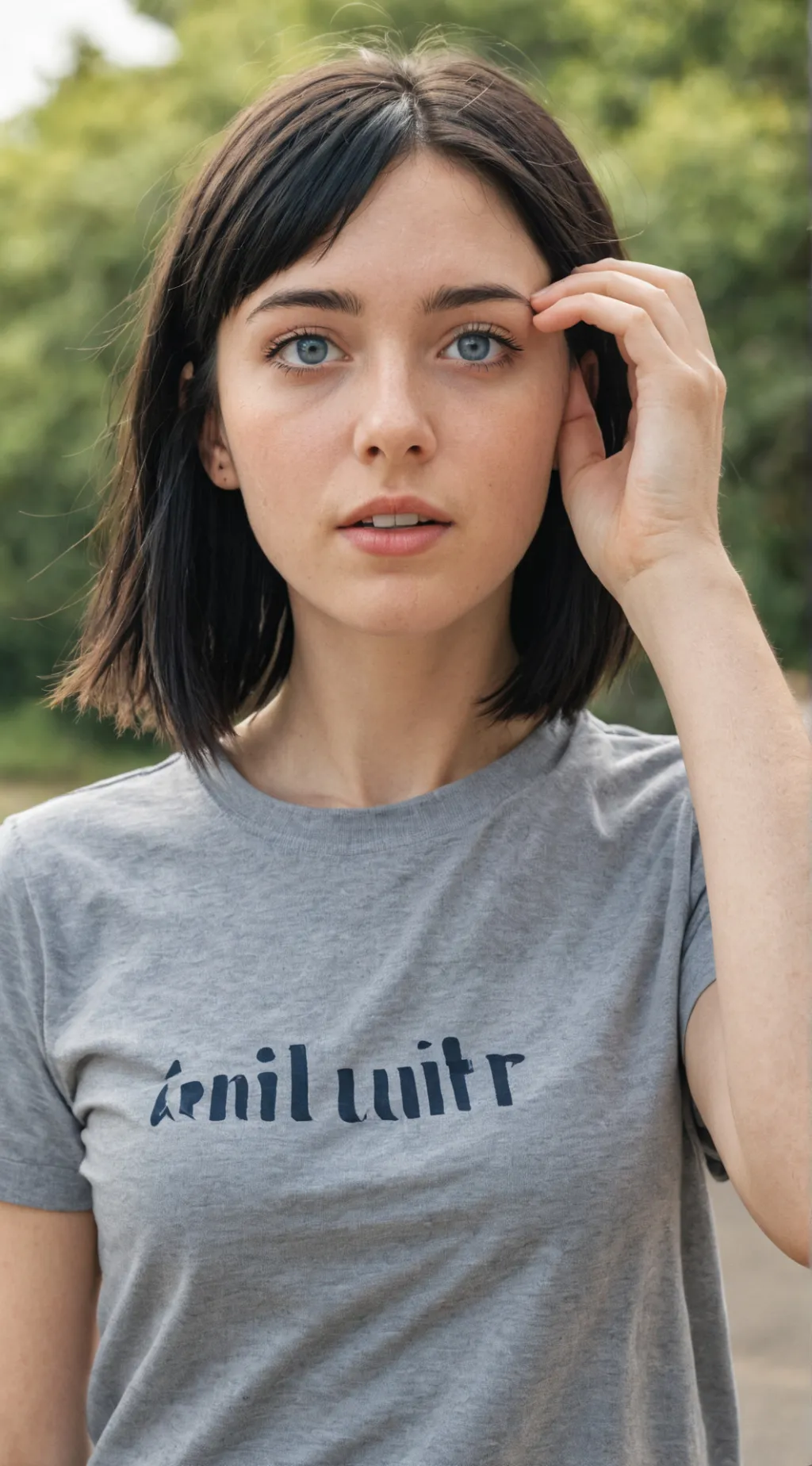 ai character: Hailey background