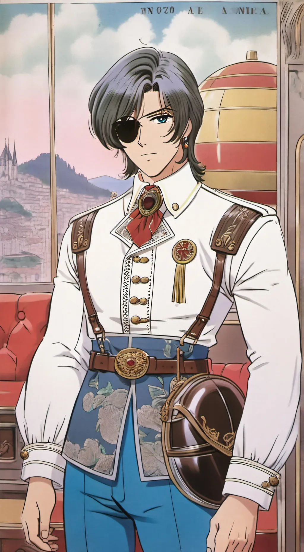 ai character: Hélios background