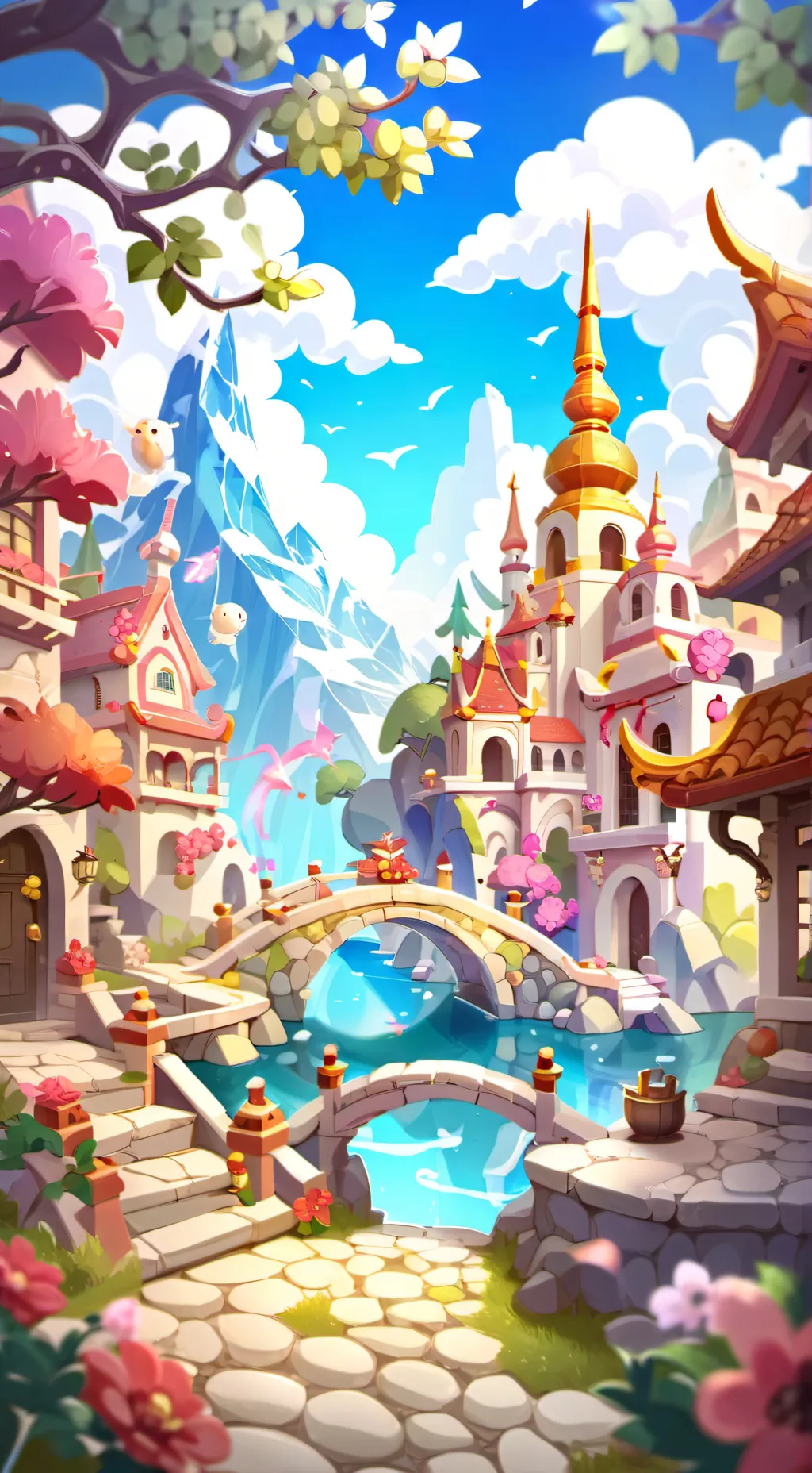 ai character: Cookie Run Kingdom background