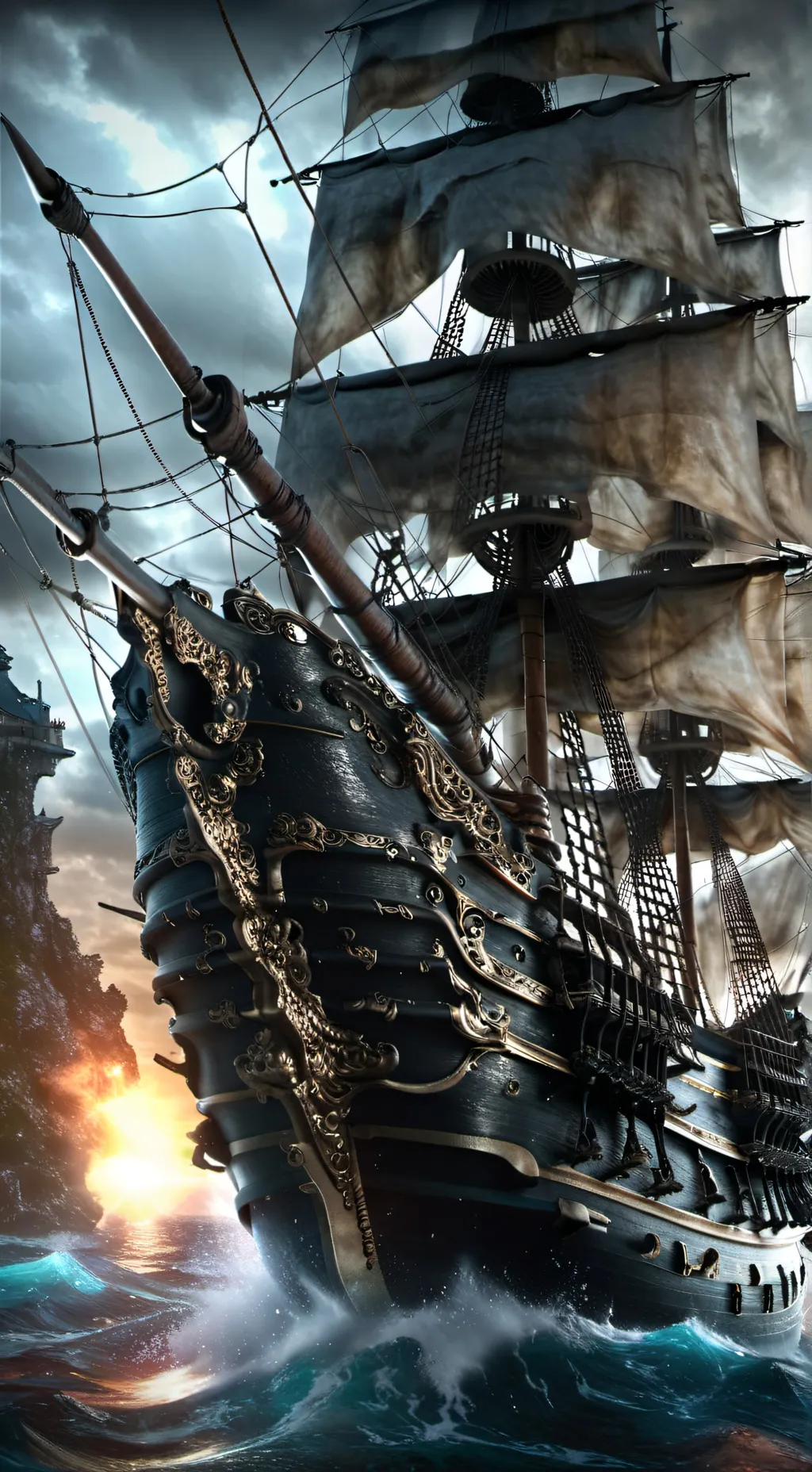 ai character: You're a pirate  background