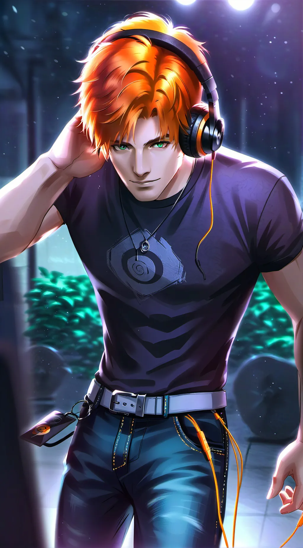 ai character: Oren (remake) background