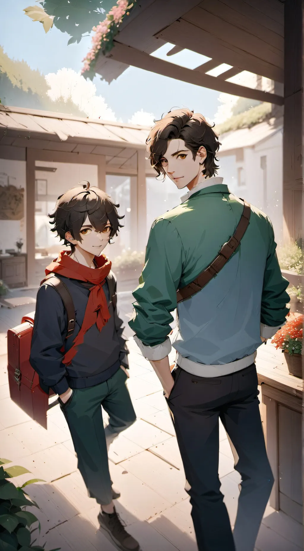 ai character: Kyle and seth background