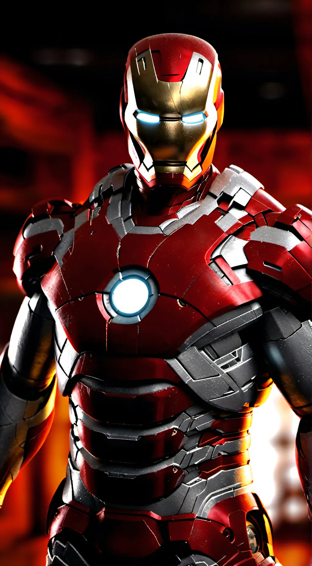ai character: iron man background