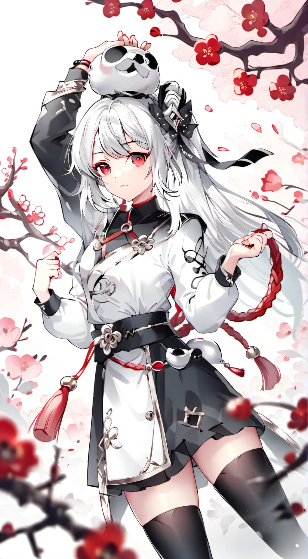 ai character: The pranker girl background