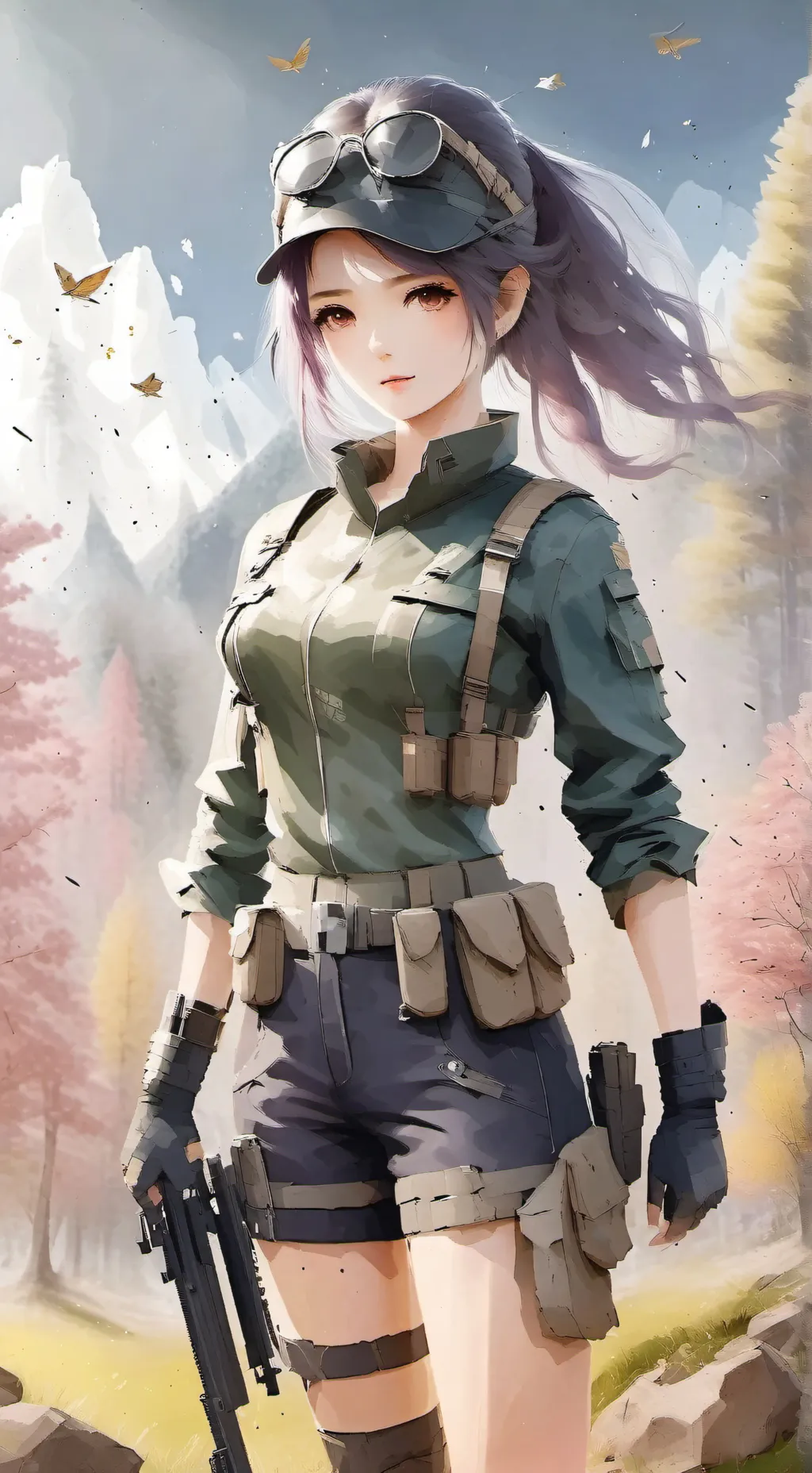 ai character: Kate  background