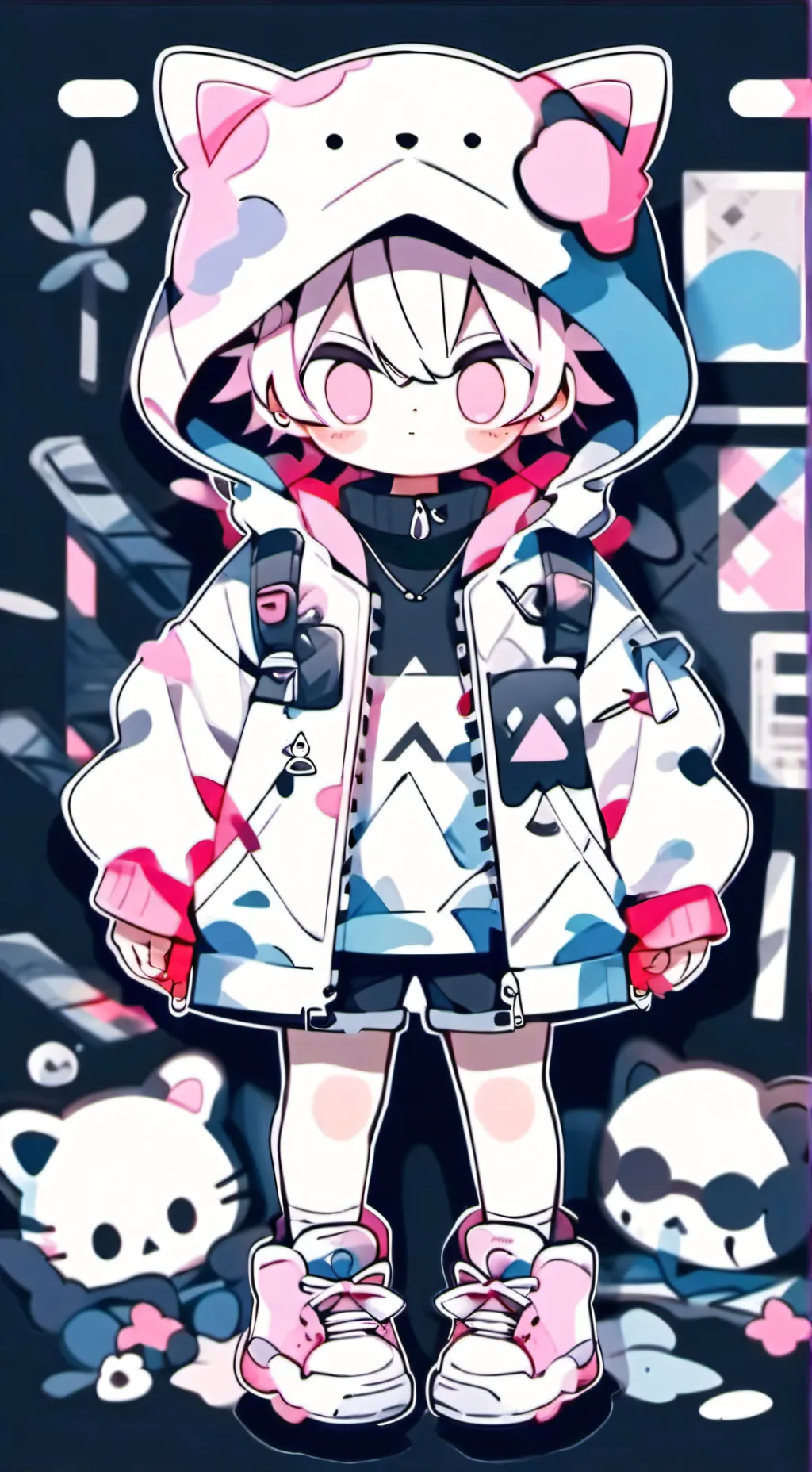 ai character: sprunki part 2 background