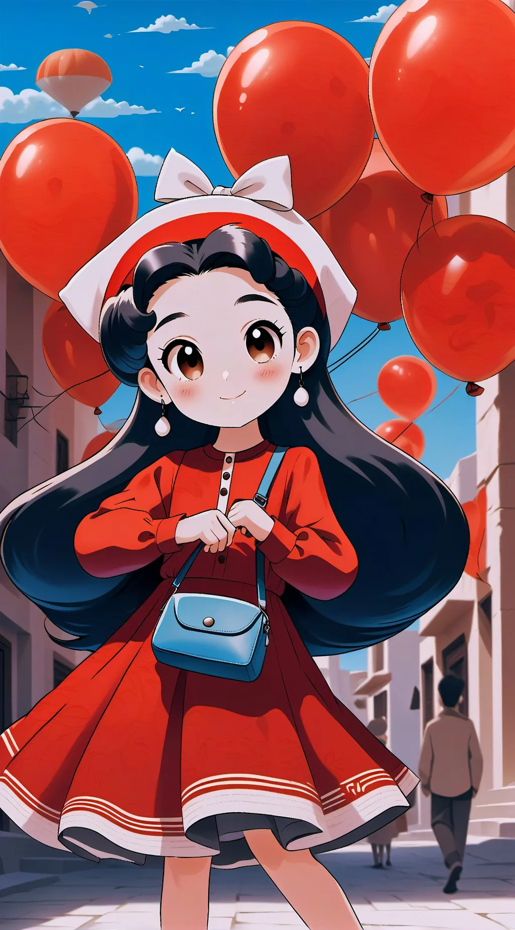 ai character: Sasha Frila background