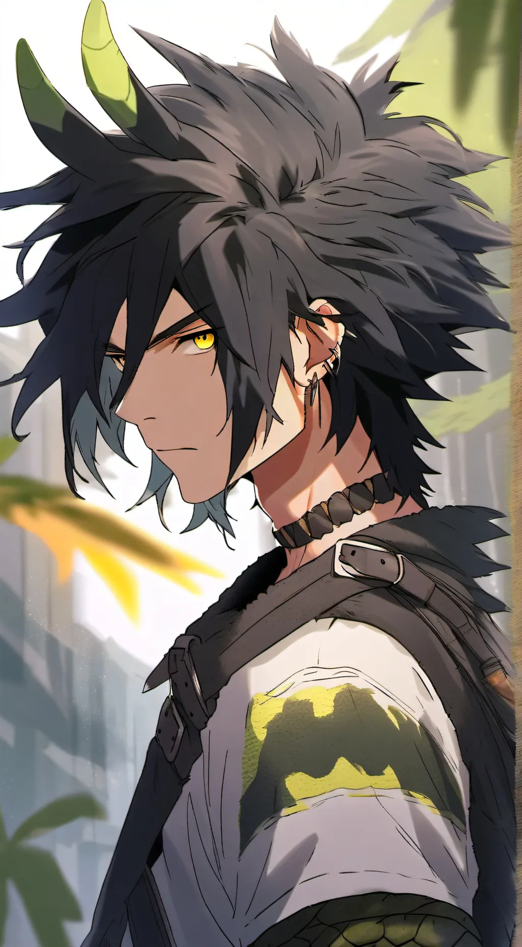 ai character: Brachy Goldscale background