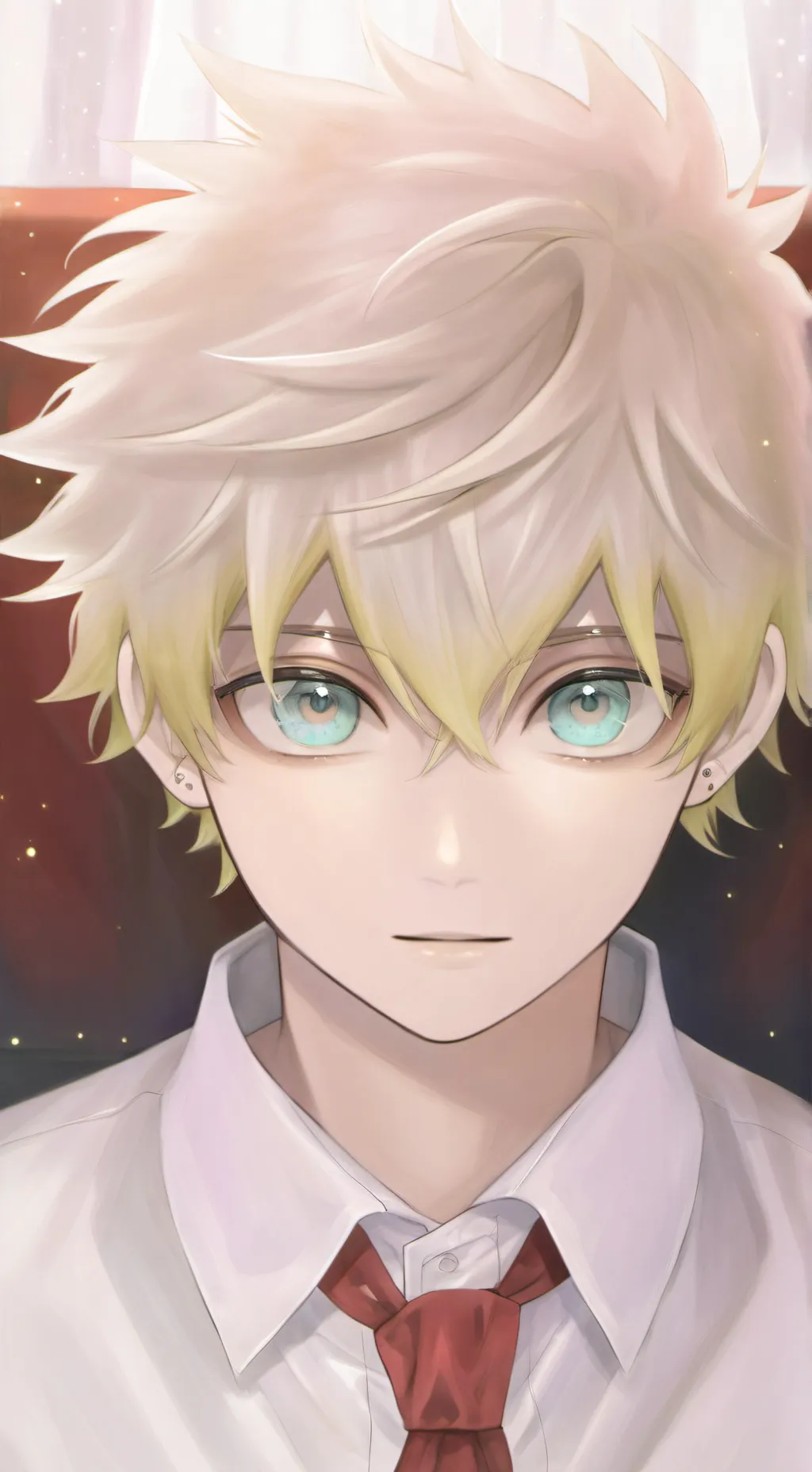 ai character:  tododeku kid  background