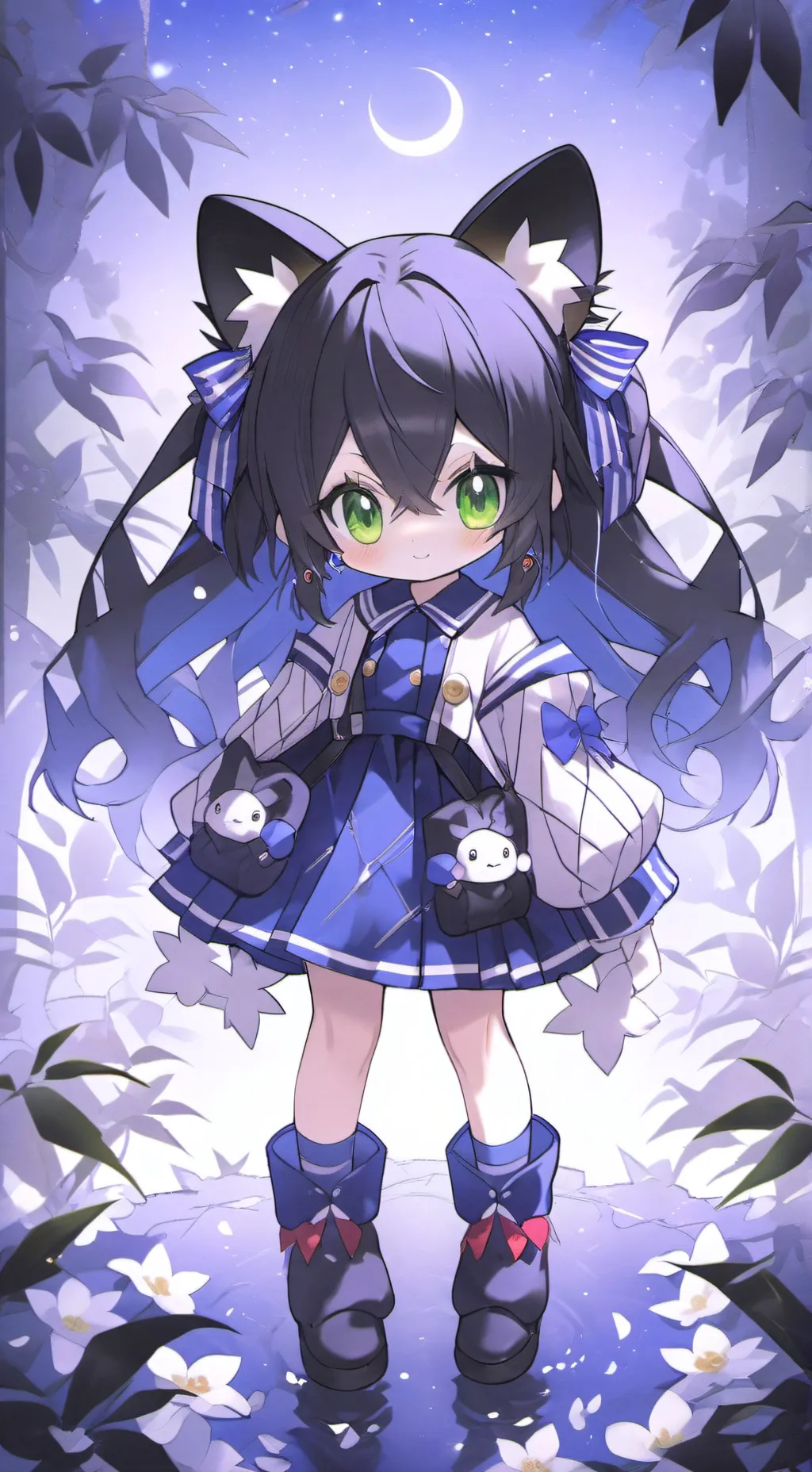 ai character: sonic the unknown  background
