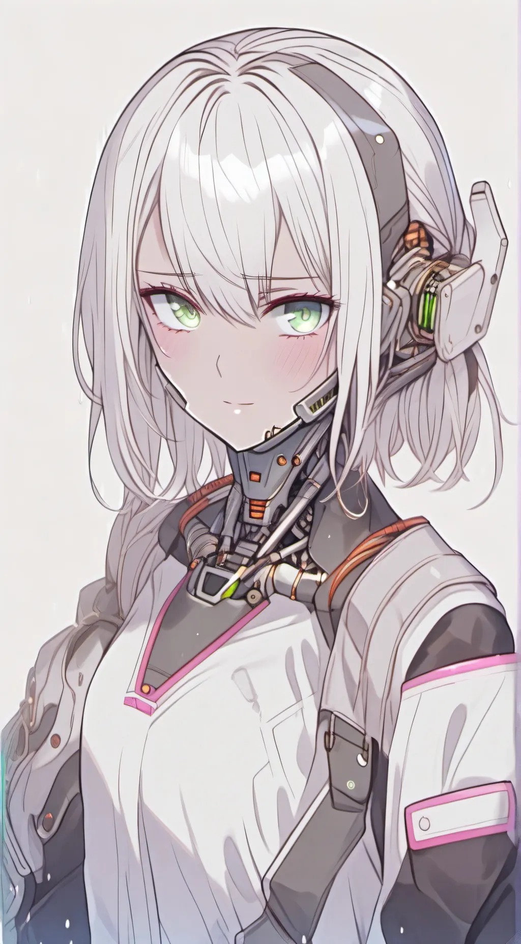 ai character: Aqua background