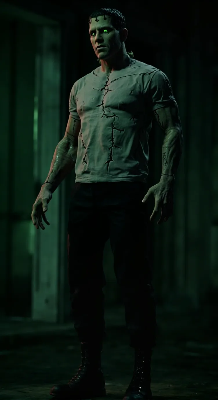 ai character: Victor’s Monster  background