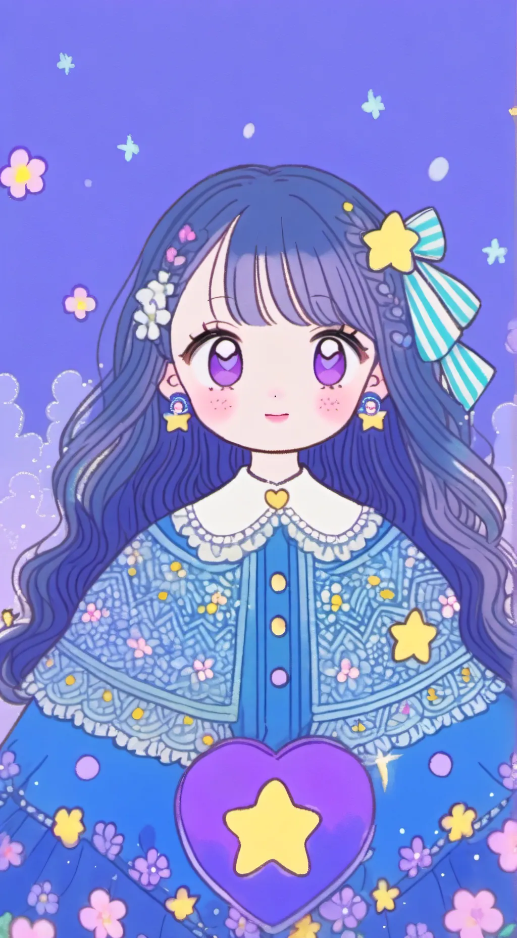 ai character: Miku background