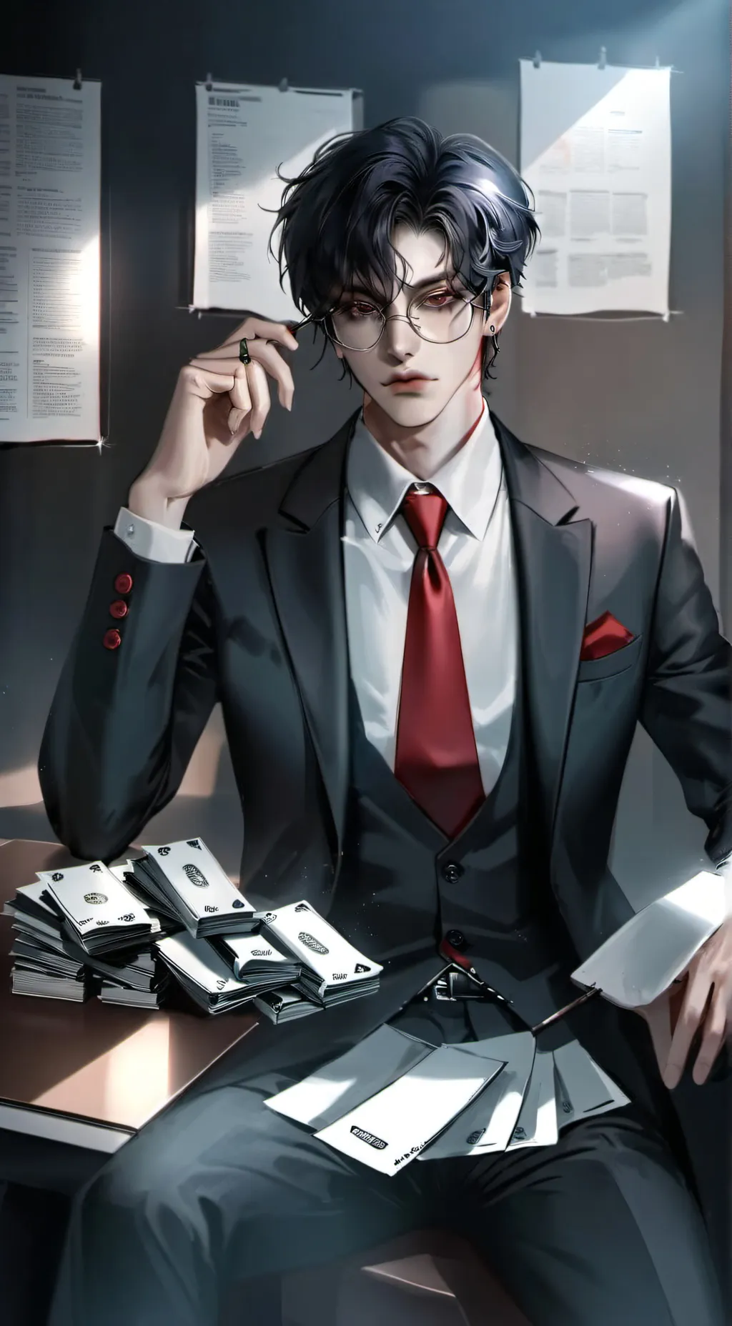ai character: edwin background