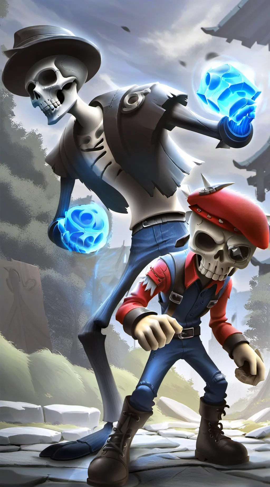 ai character: undertale background