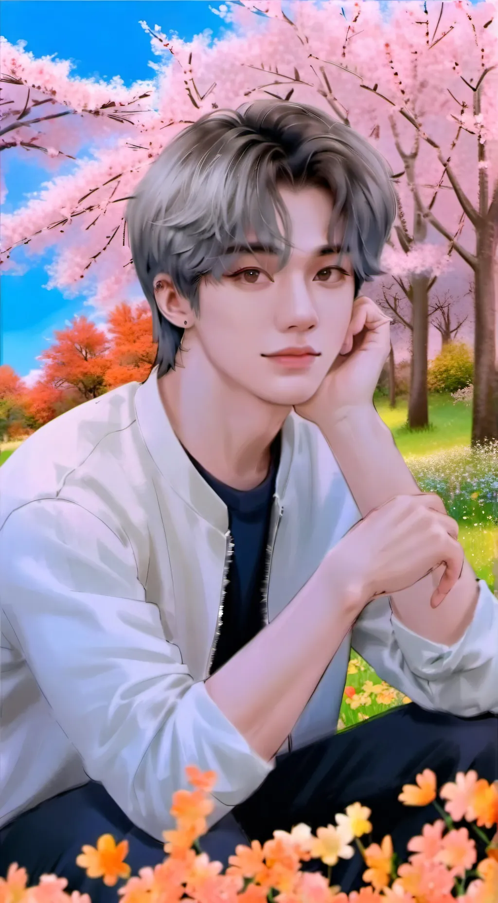 ai character: Félix  background