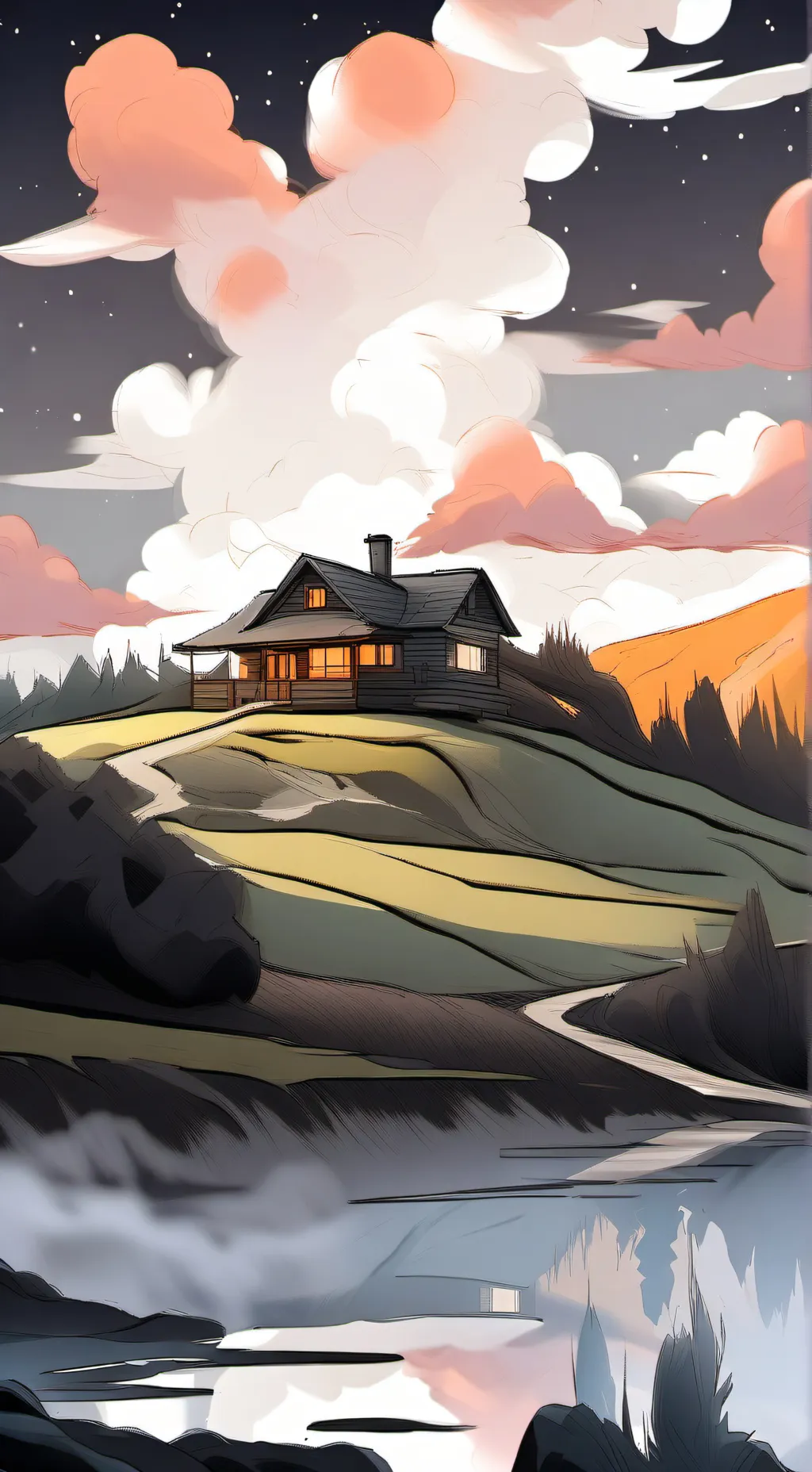 ai character: Your Small House  background