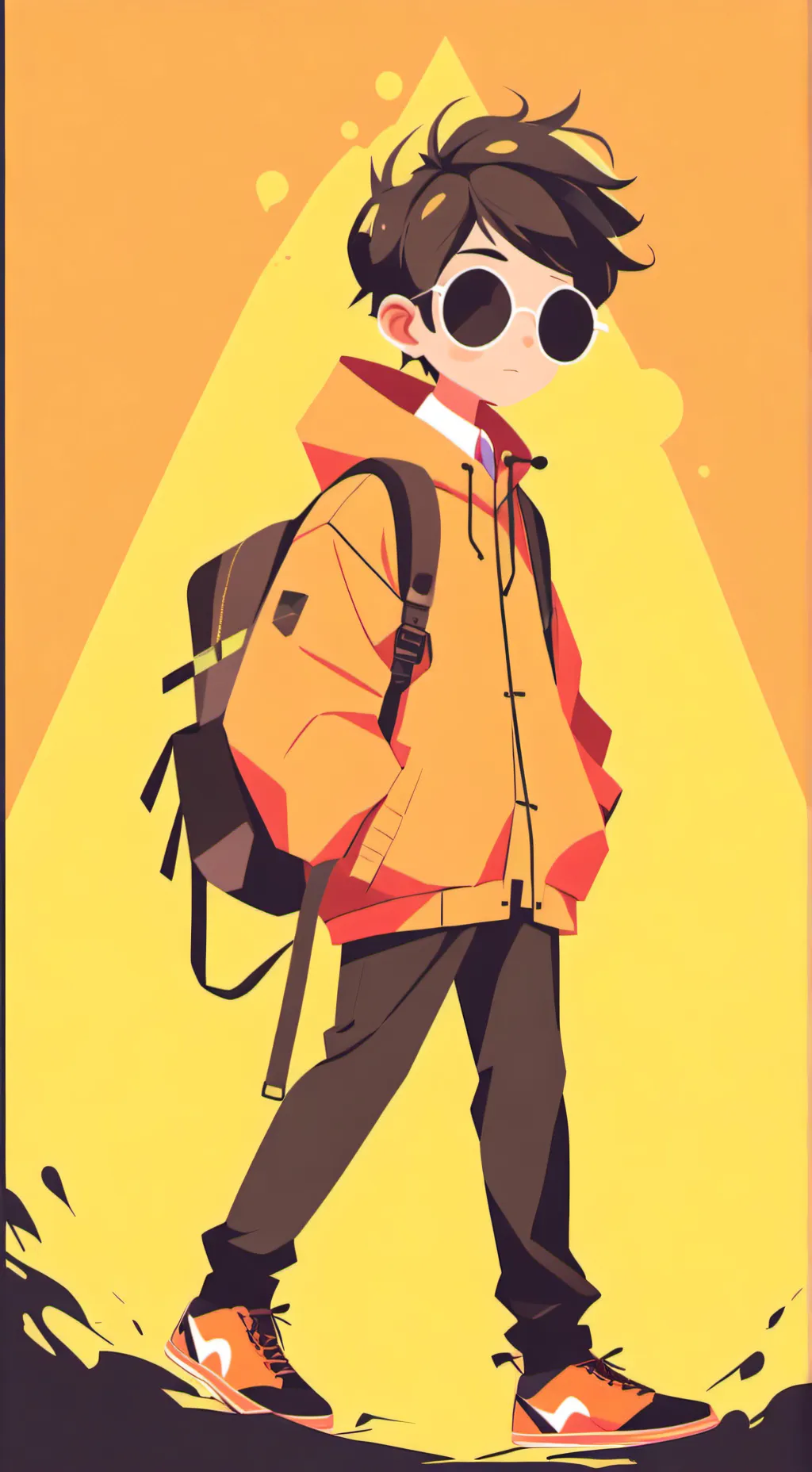 ai character: Frankie x Mha background