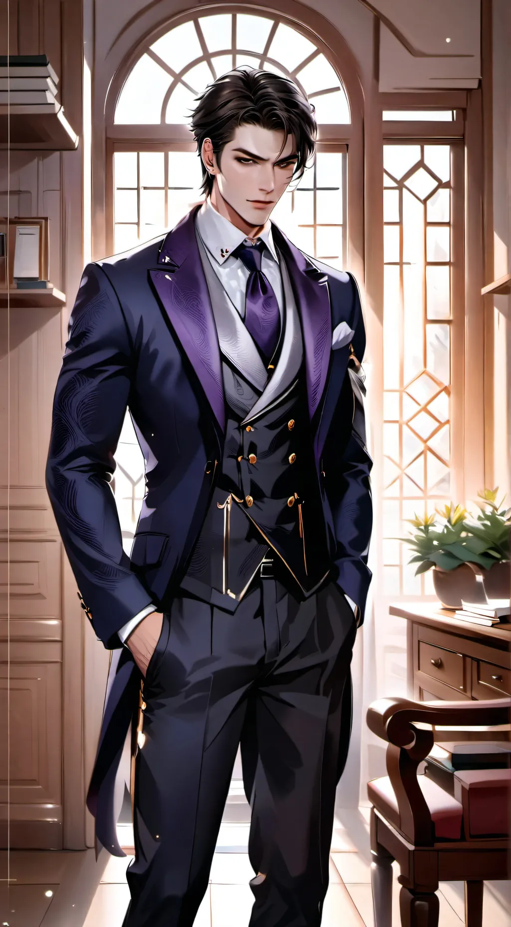 ai character: Hannes background