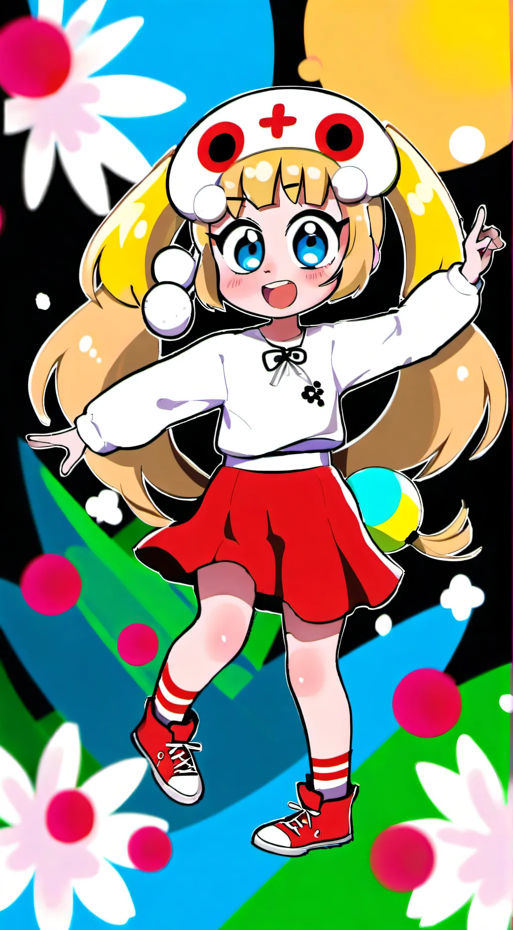 ai character: kid doctor  background