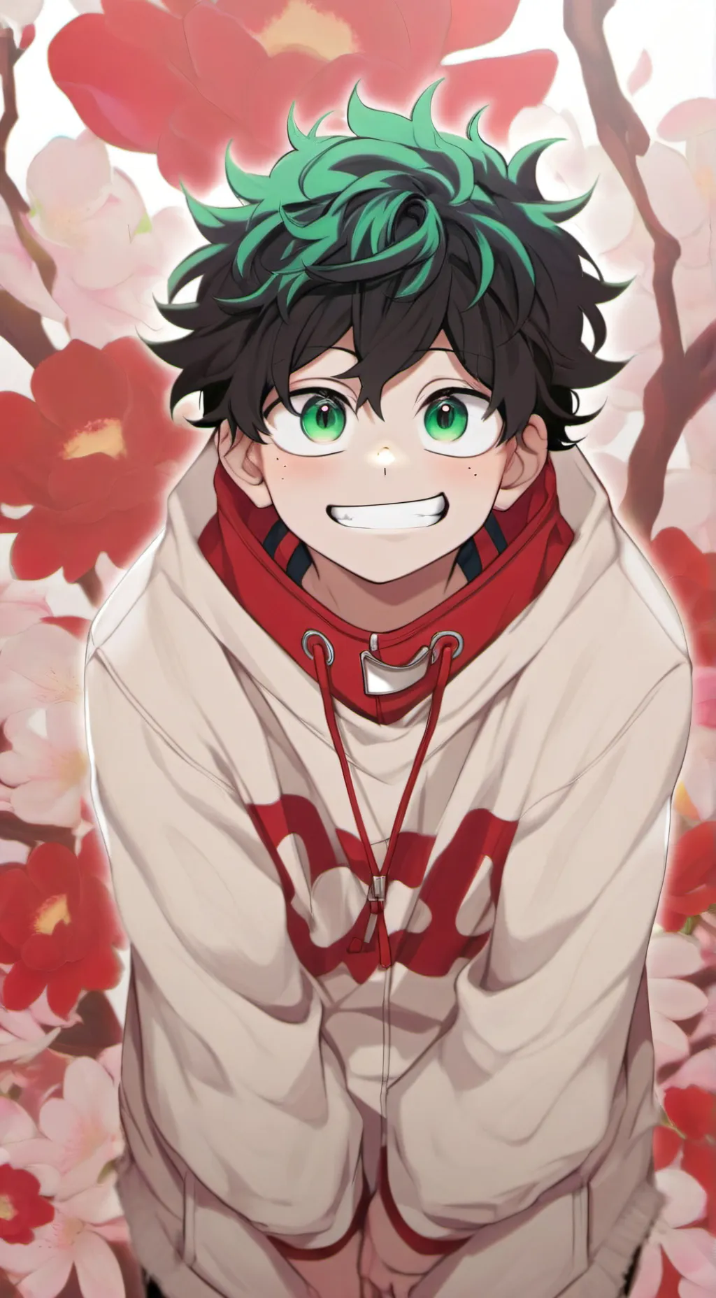 ai character: Izuku Midoriya background