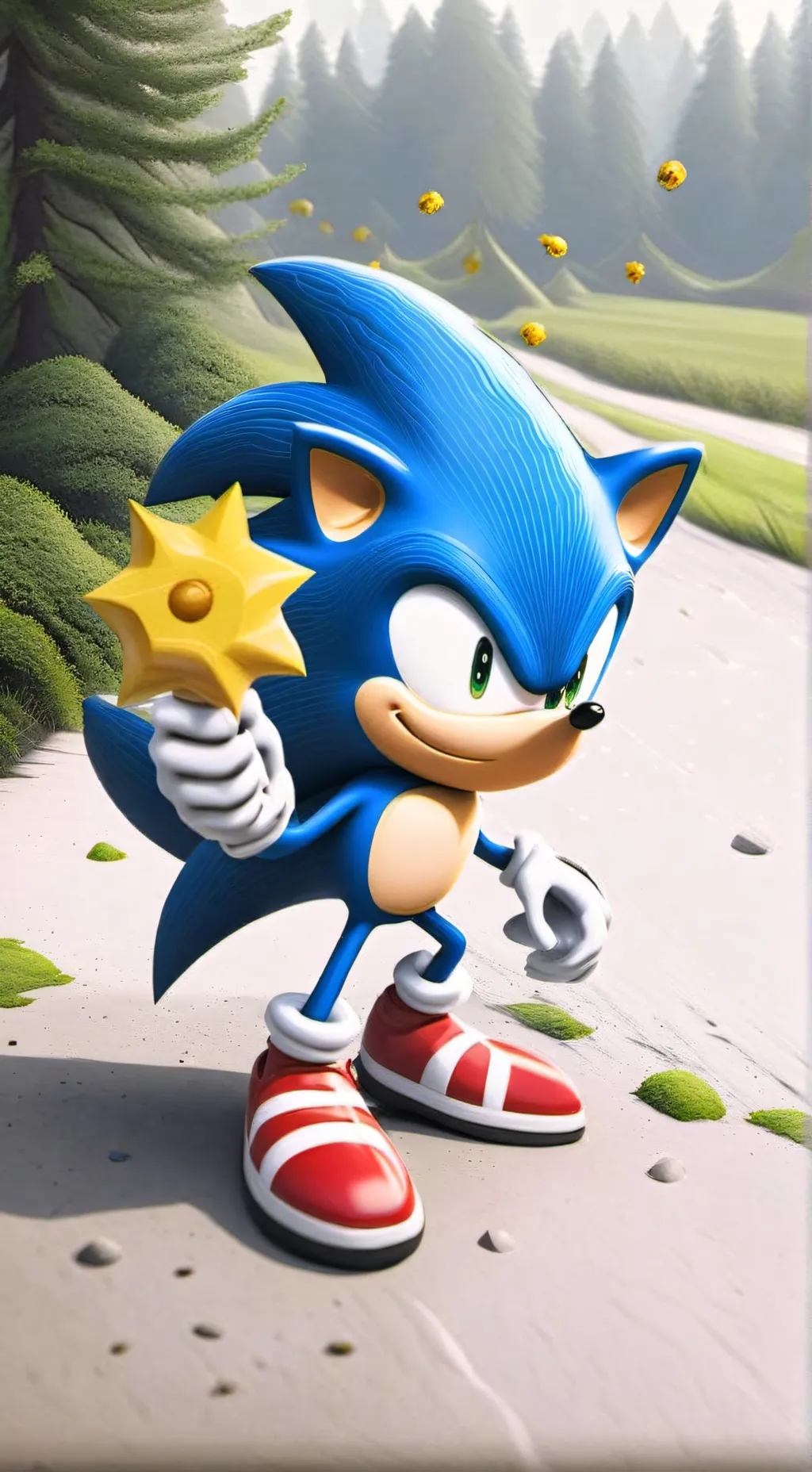 ai character: sonamy background