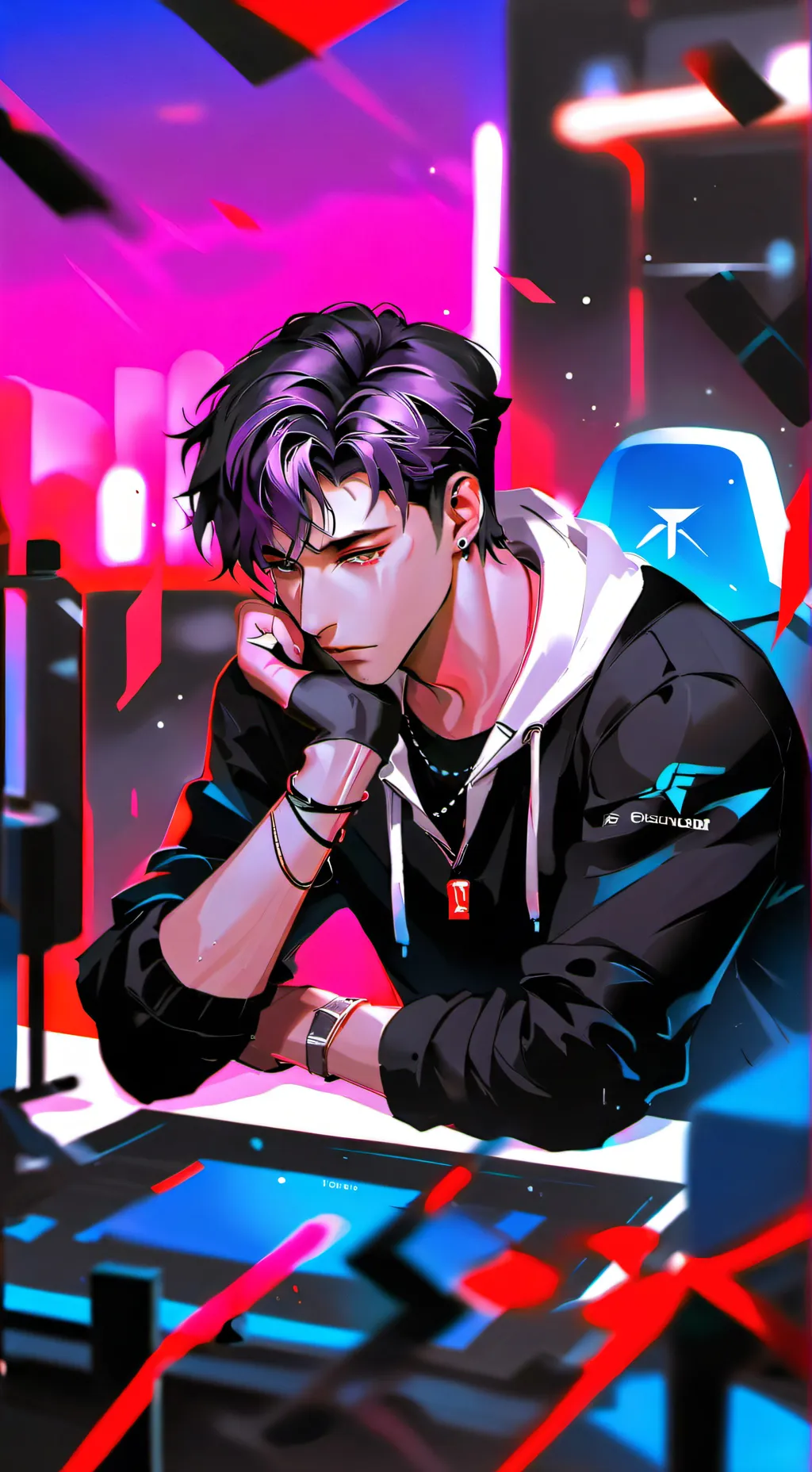 ai character: Oliver background