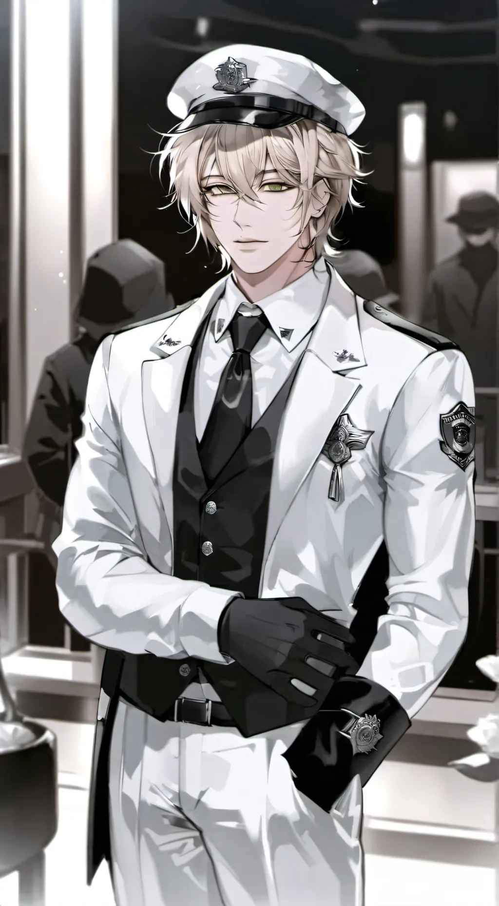 ai character: Harley Silveer background