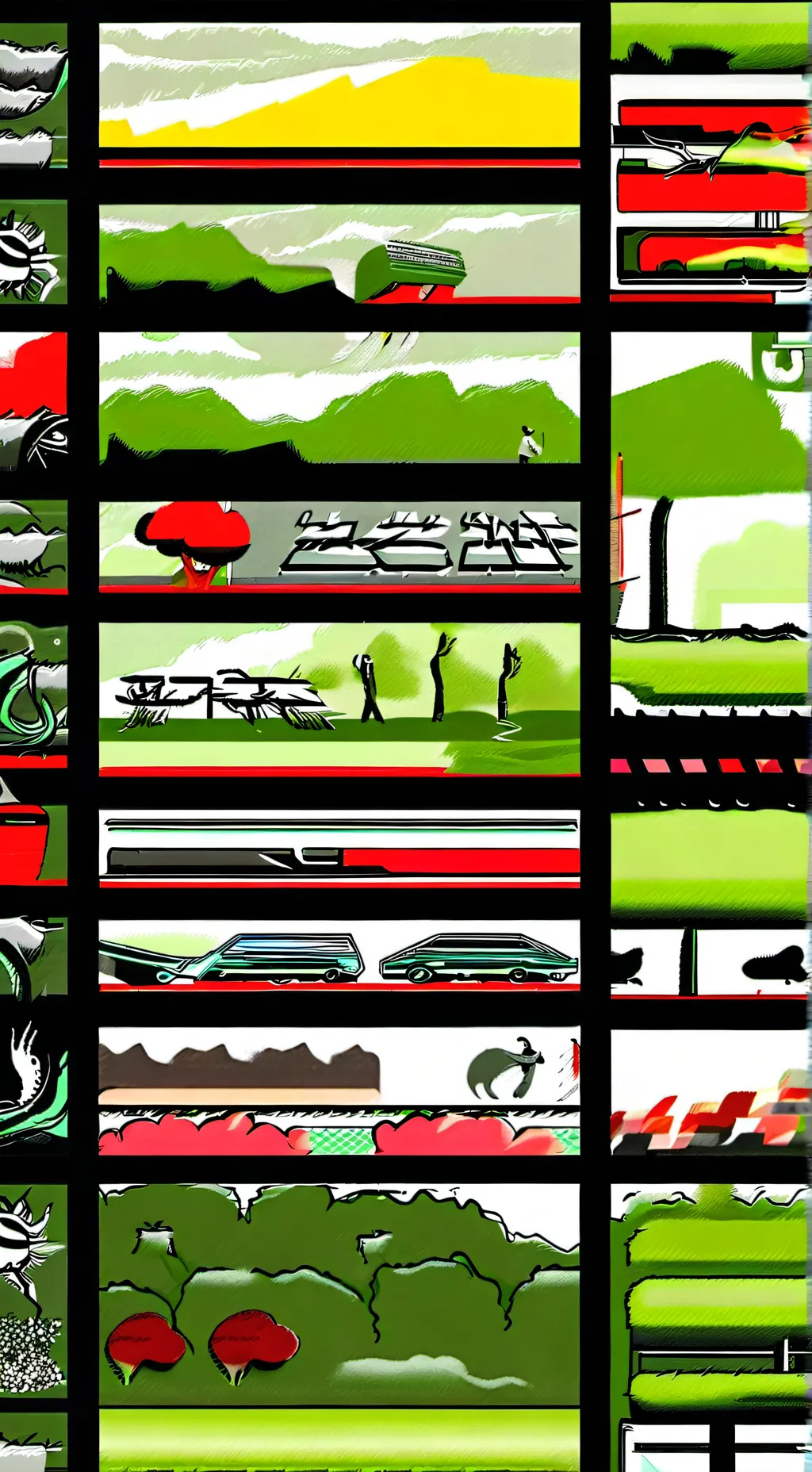 ai character: Stickman Army background