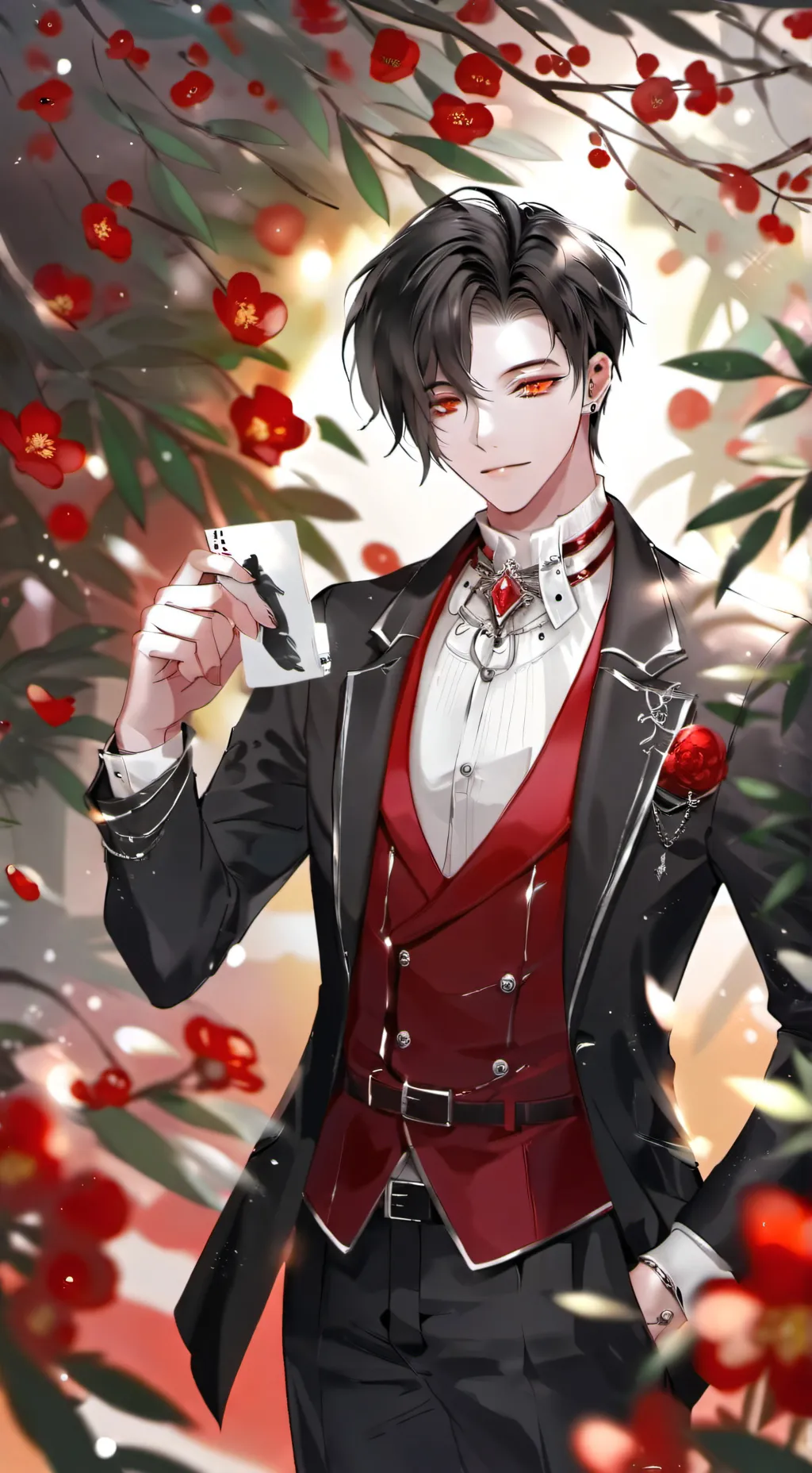 ai character: Max  background