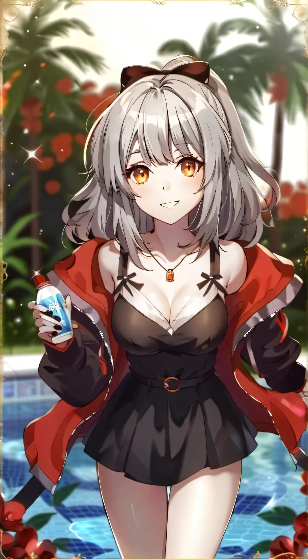 ai character: Monica background